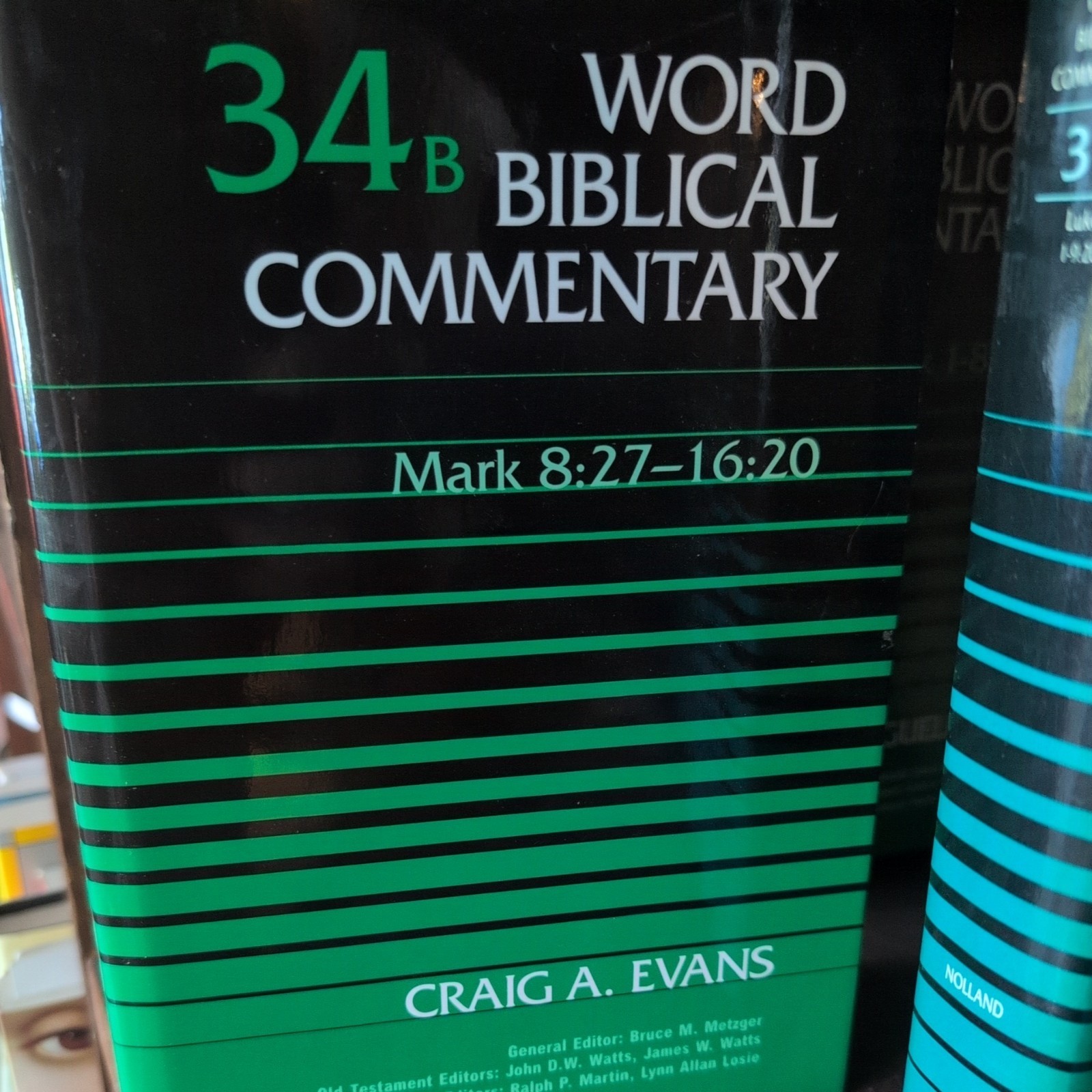 Mark 8:27-16:20 by Craig A. Evans (2001, Hardcover)
