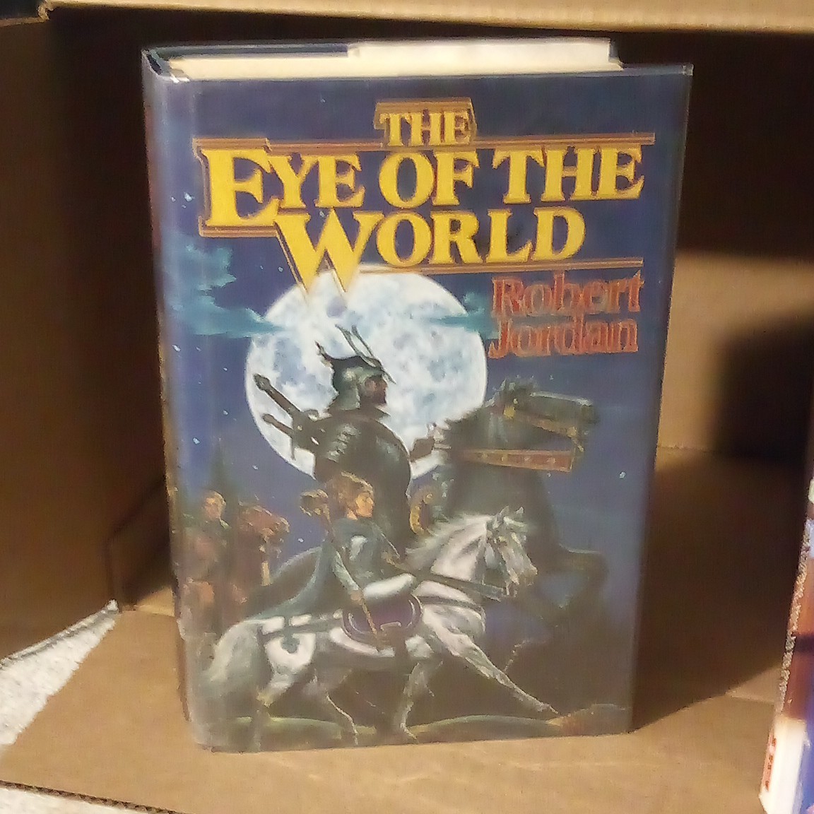 Robert Jordan The Eye of the World Wheel of Time Book 1 Hardcover w/ Dust Jacket