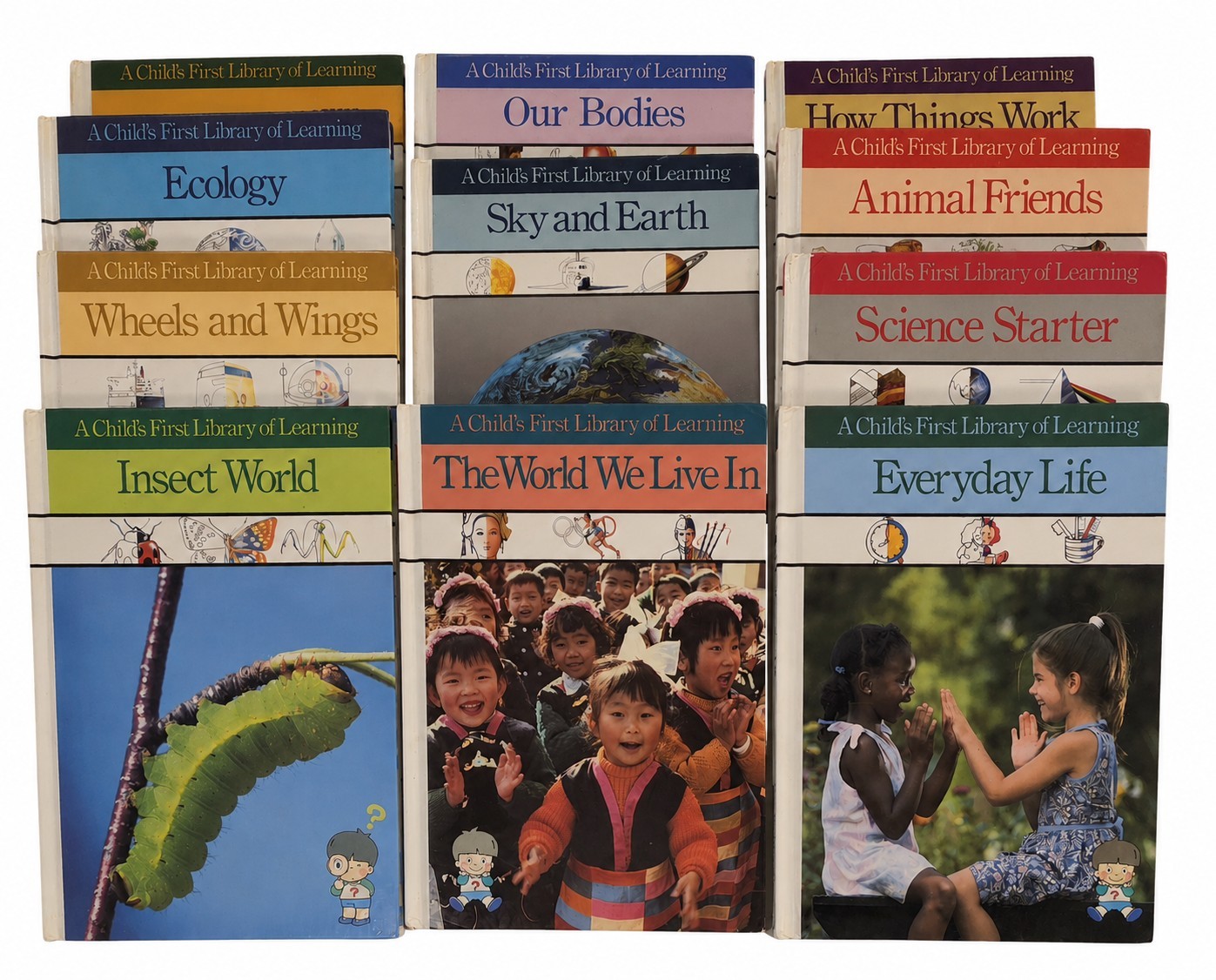 A Child’s First Library of Learning – Time Life Books· 12 Book Lot Hardcover Set