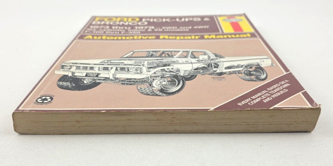 Ford Pickup Truck Bronco 1973-79 Chilton Haynes Auto Repair Manual 36054 788