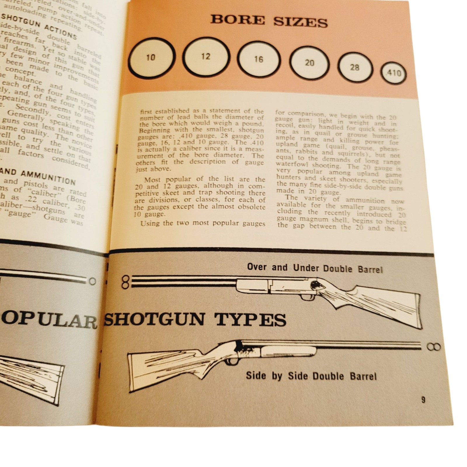 1962 Basic Shotgun Instruction National Rifle Association Booklet NRA 36 Pages