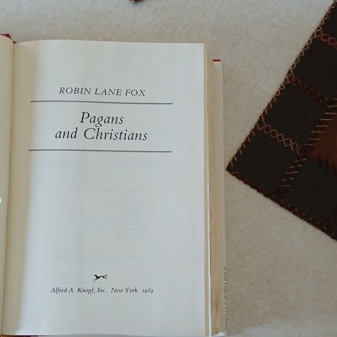 Alfred A. Knopf Pagans and Christians Hardcover Robin Lane Fox Ancient Rome