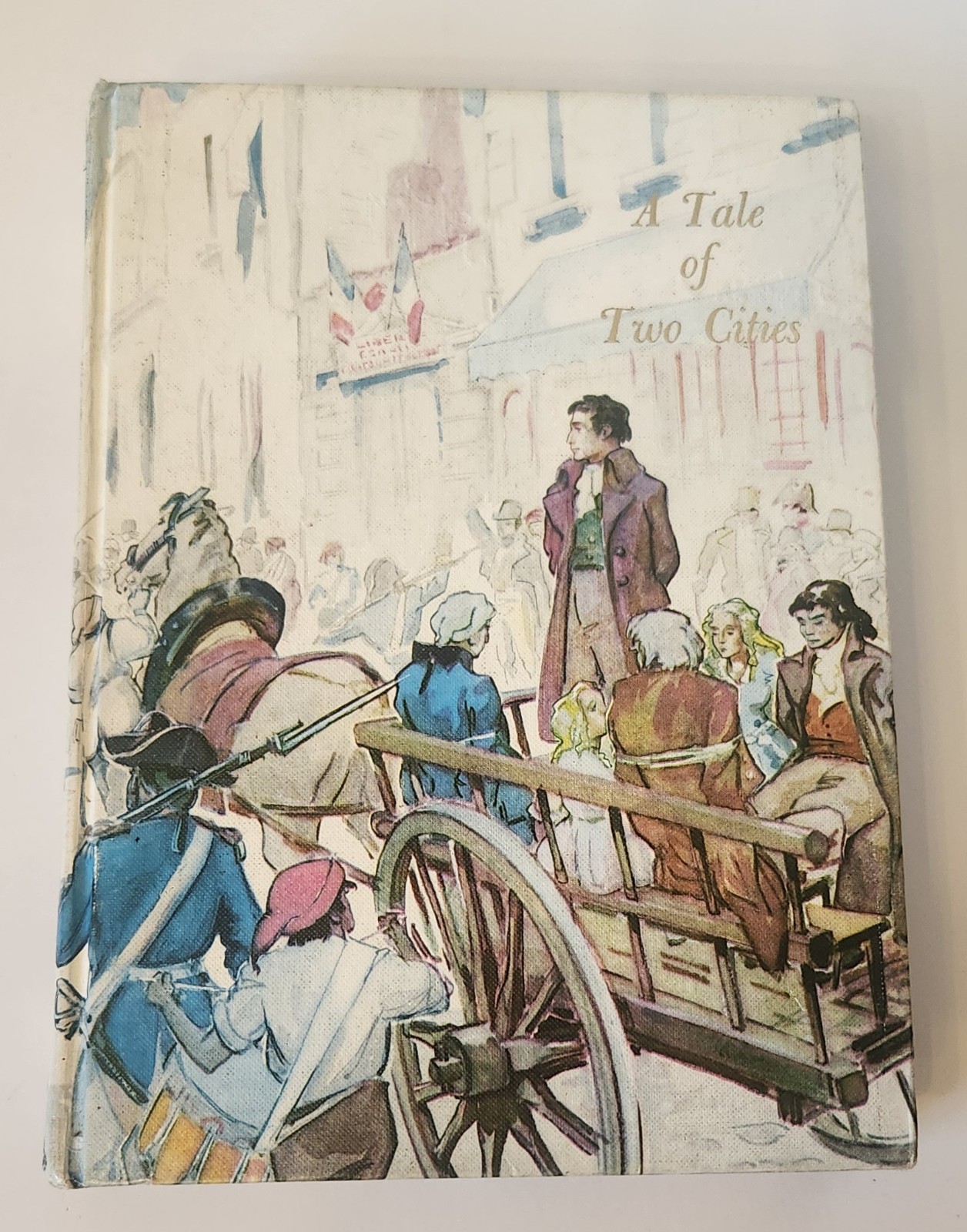 A Tale of Two Cities Junior Library Edition, Charles Dickens, 1948 Hardcover