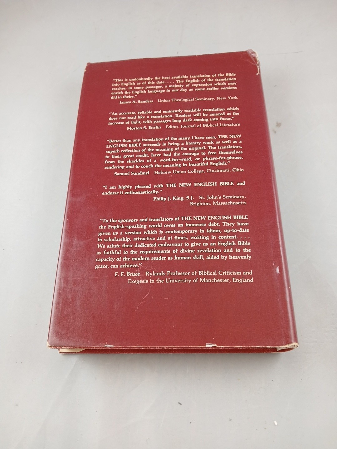 The New English Bible New Testament Library Edition 2nd Edi Oxford Cambri