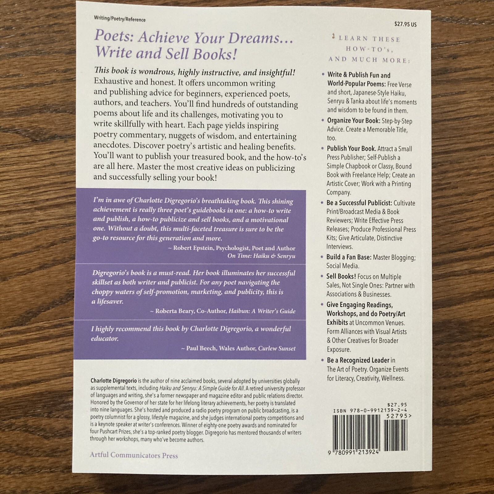 Wondrous Instruction And Advice From GLOBAL POETS by Charlotte Digregorio – New