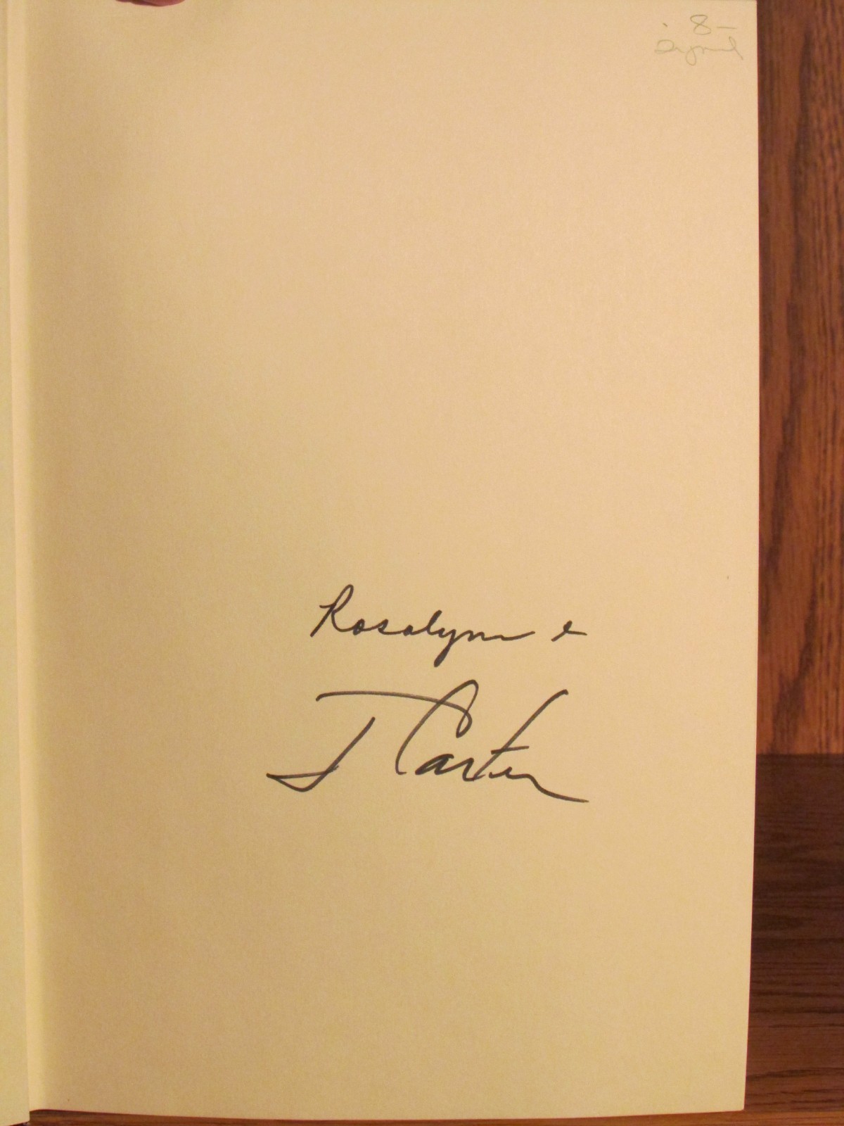 Jimmy & Rosalynn Carter, Everything to Gain, *Signed* 1st/1st F/F 39th President