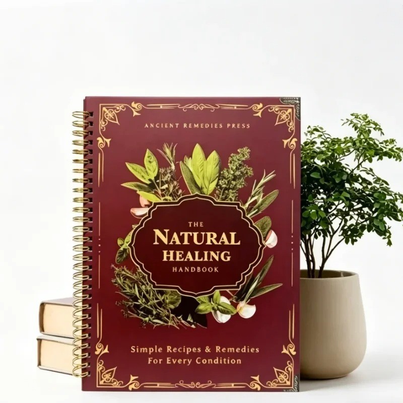 The Natural Healing Handbook Spiral Bound Guide For Herbal Remedies And Natural
