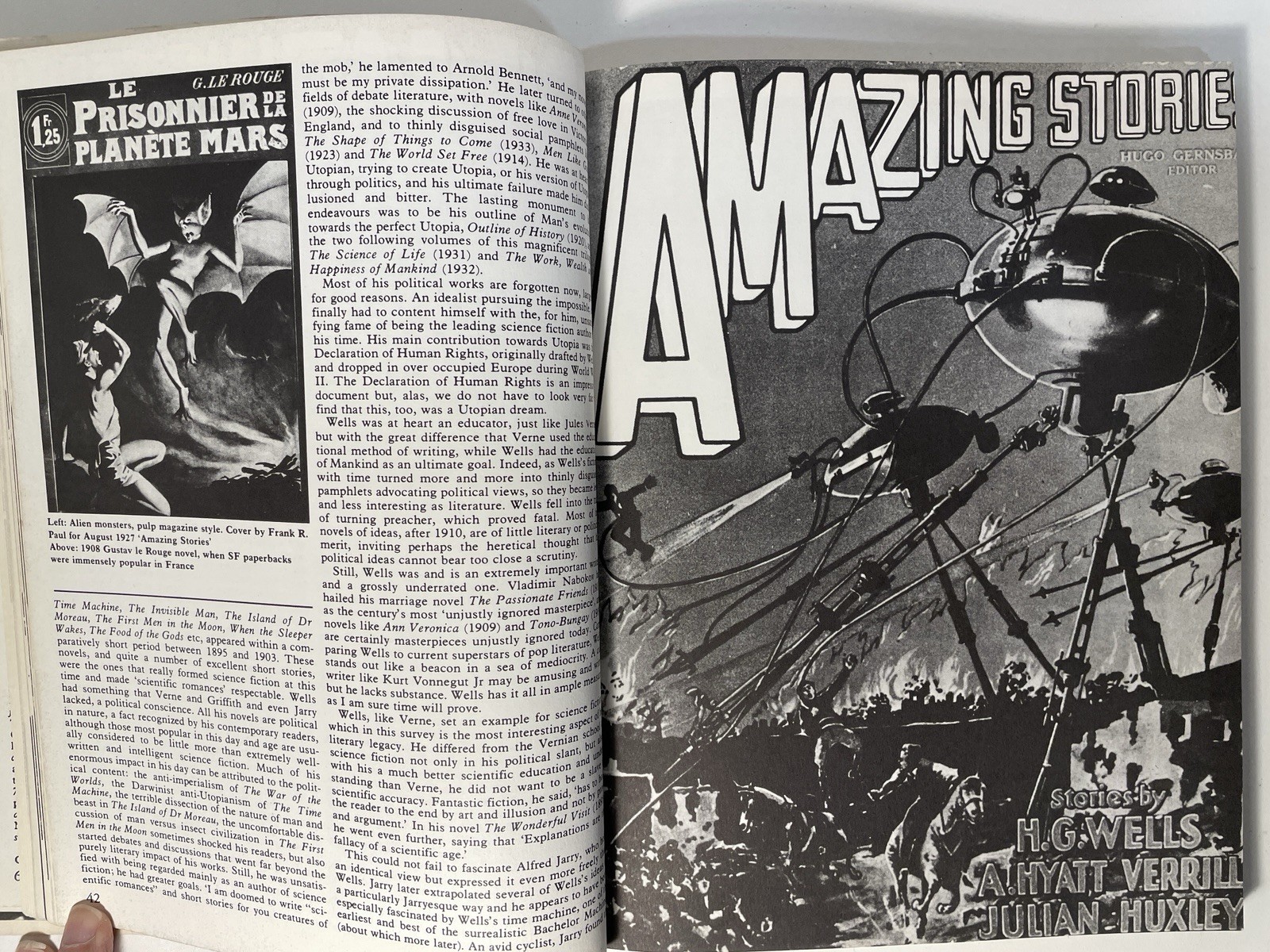 Science Fiction: An Illustrated History by Sam J. Lundwall (1977, Paperback)