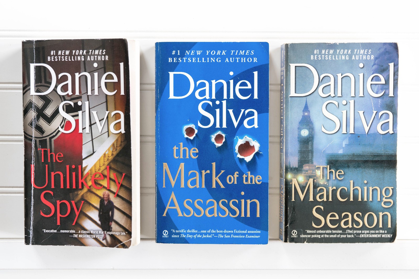 Daniel Silva Lot of 26 GABRIEL ALLON Complete Series (#1-23) Set Paperback Books