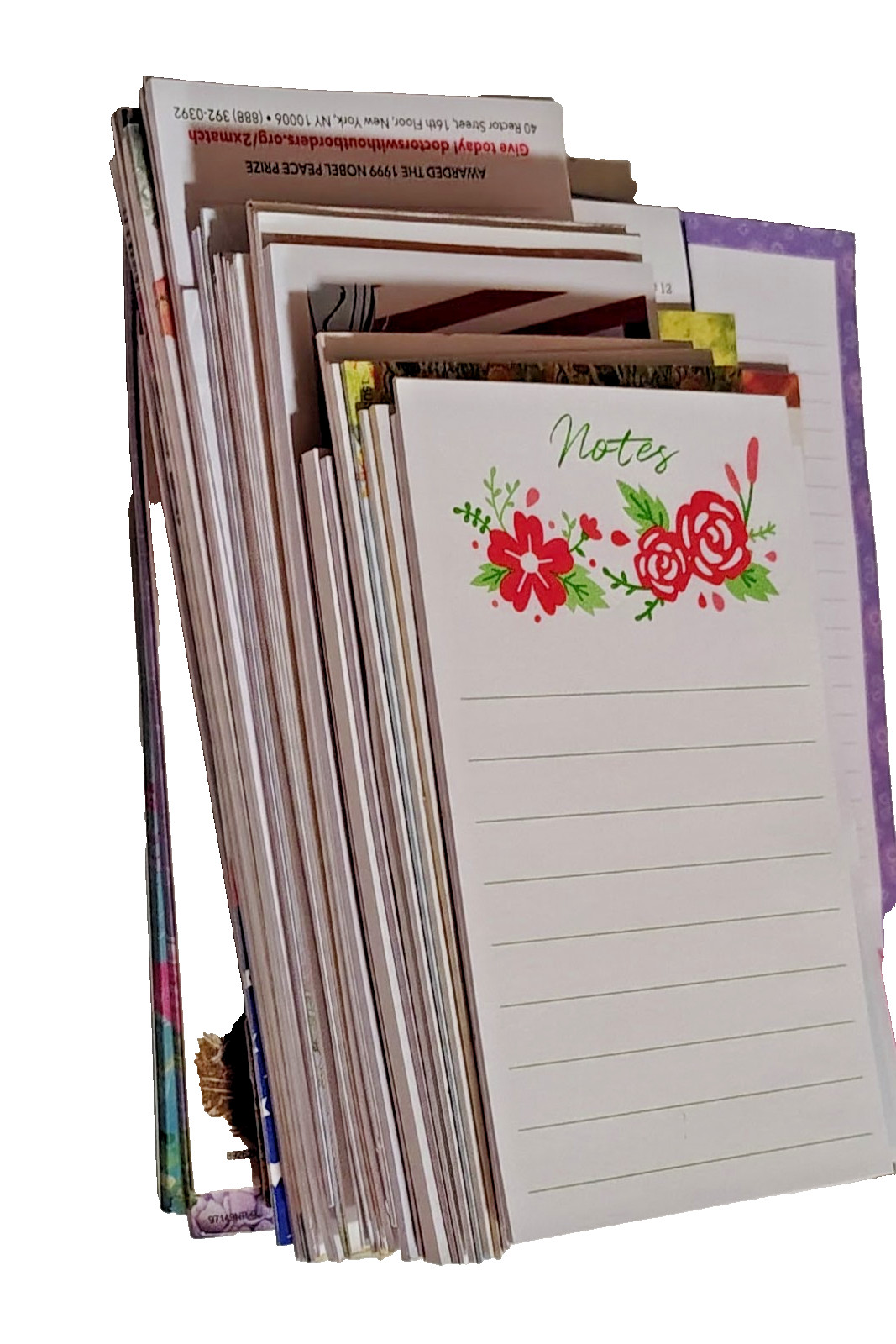 45 notepaks (2 lbs 9ozs)