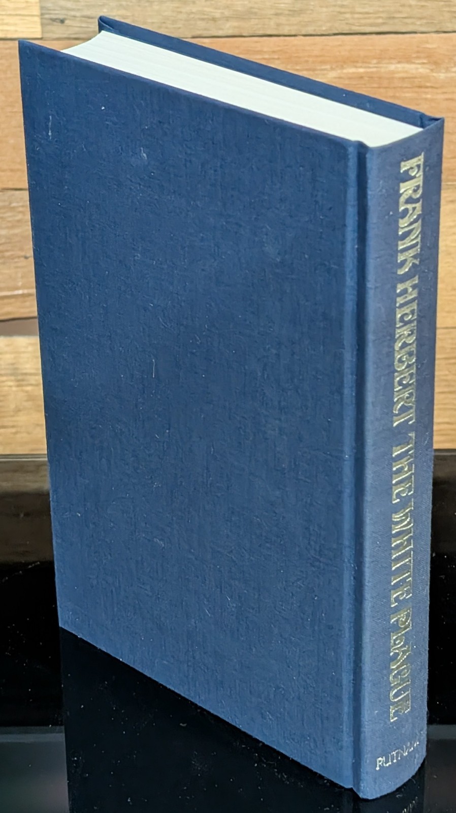 FRANK HERBERT The White Plague SIGNED AUTOGRAPHED Slipcase 1st Ed 398/500 1982