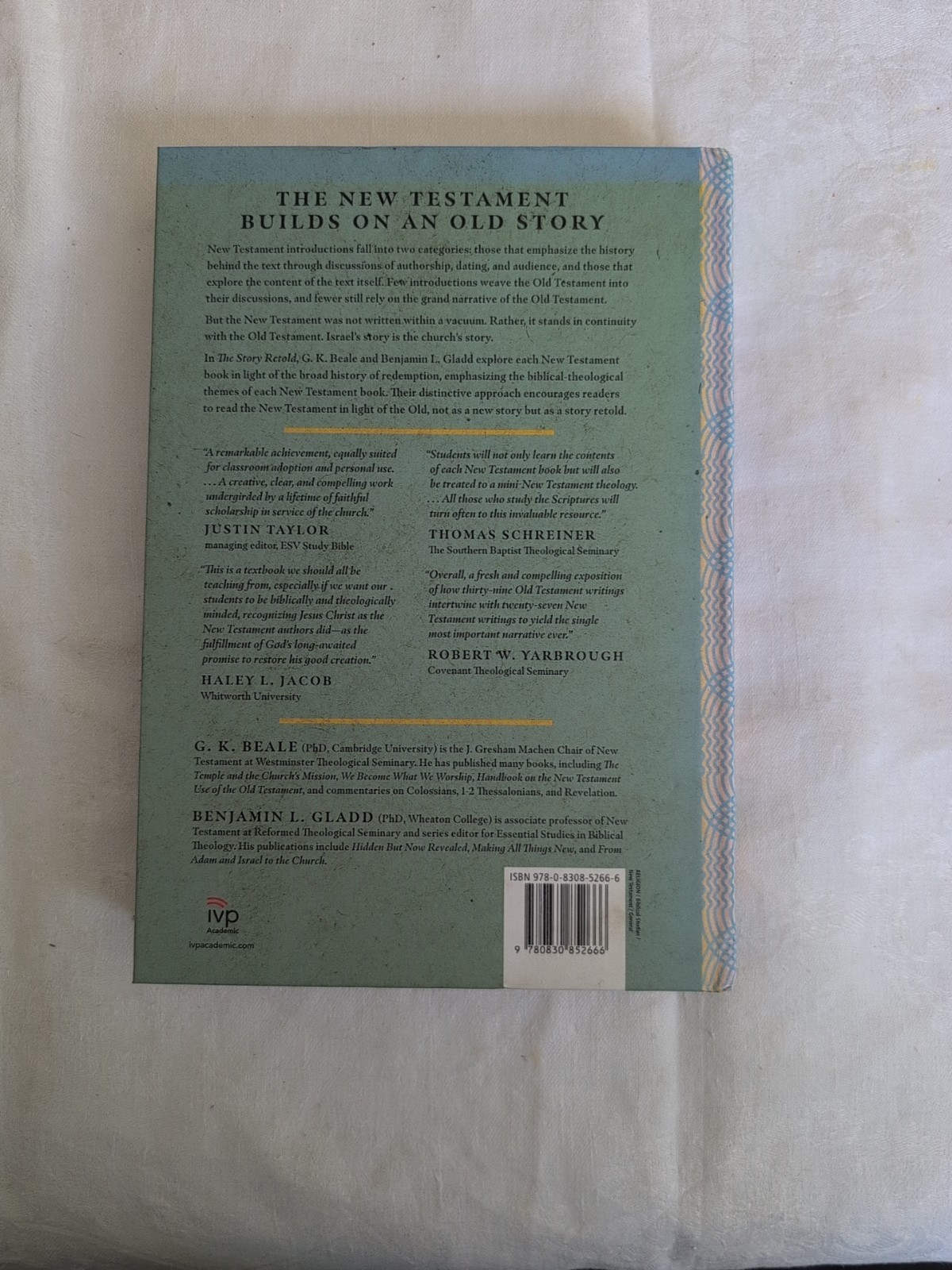 InterVarsity Press Story Retold G. K. Beale Benjamin Gladd Hardcover Illustrated