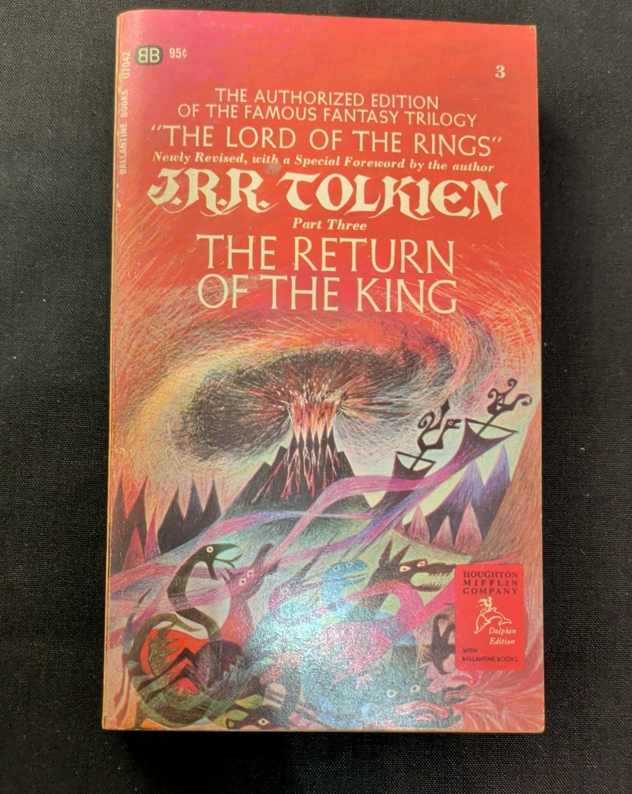 1960s Tolkien Lord Of The Rings Trilogy Book Set Ballantine