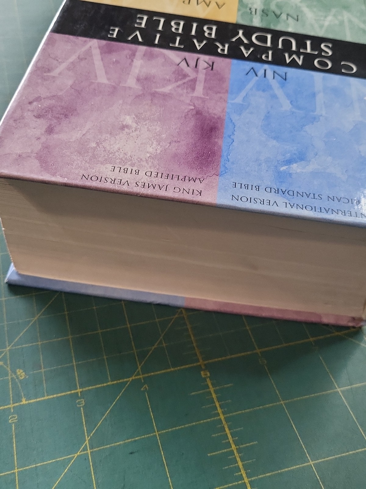 Comparative Study Bible by Zondervan Staff (1999, Hardcover, Revised edition)
