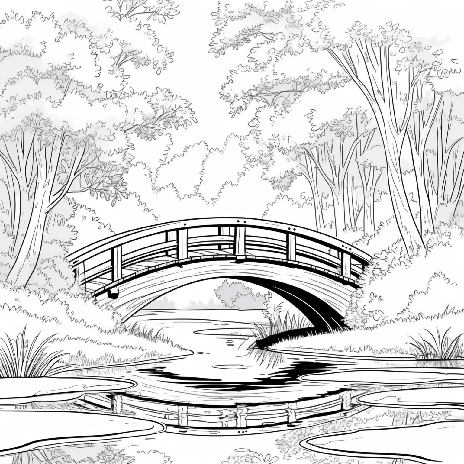 Zen Serenity: A Stress Relief Coloring Journey. Coloring Pages For Adults
