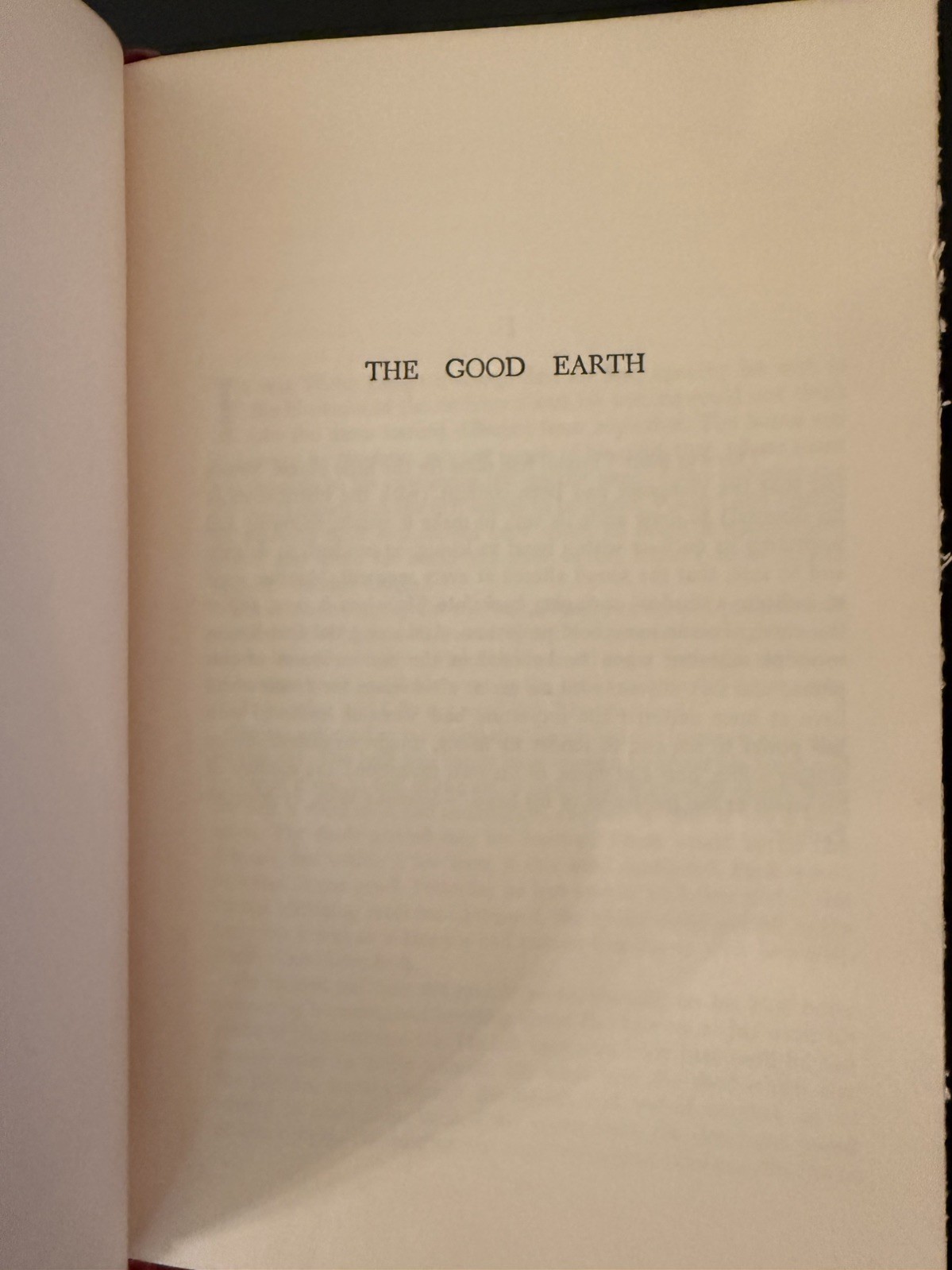 The Good Earth Hardcover Book Pearl S Buck 1949 Book International Collectors Ed