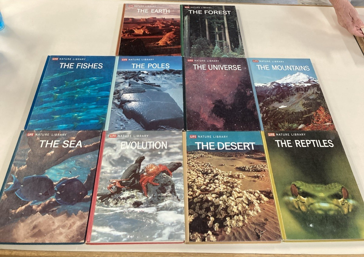 Nature Library Time Life lot of 10 HC 1970s different divisions each volume Good