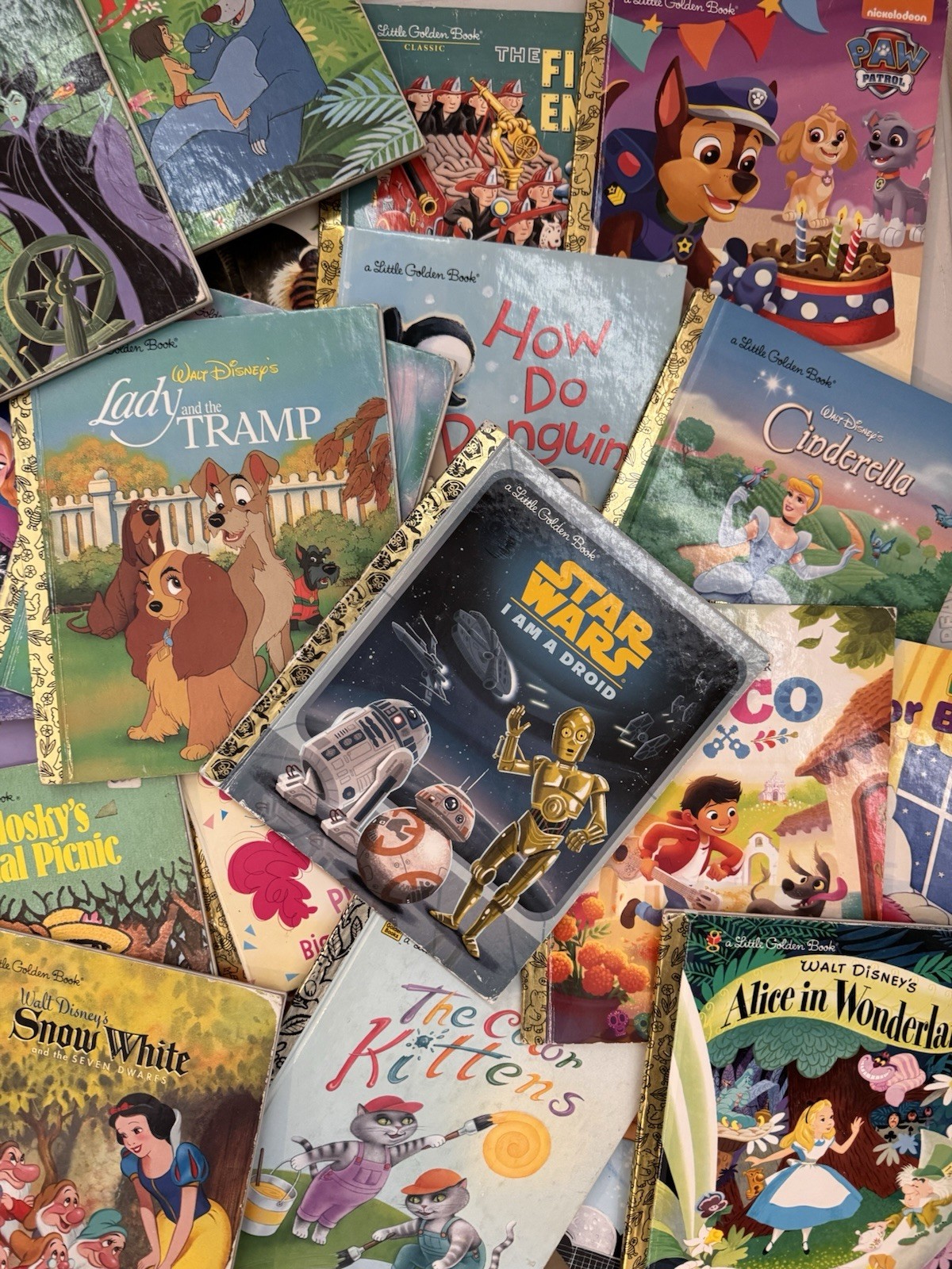 Little Golden Books Lot of 20 Mixed No Duplicates Free Shipping