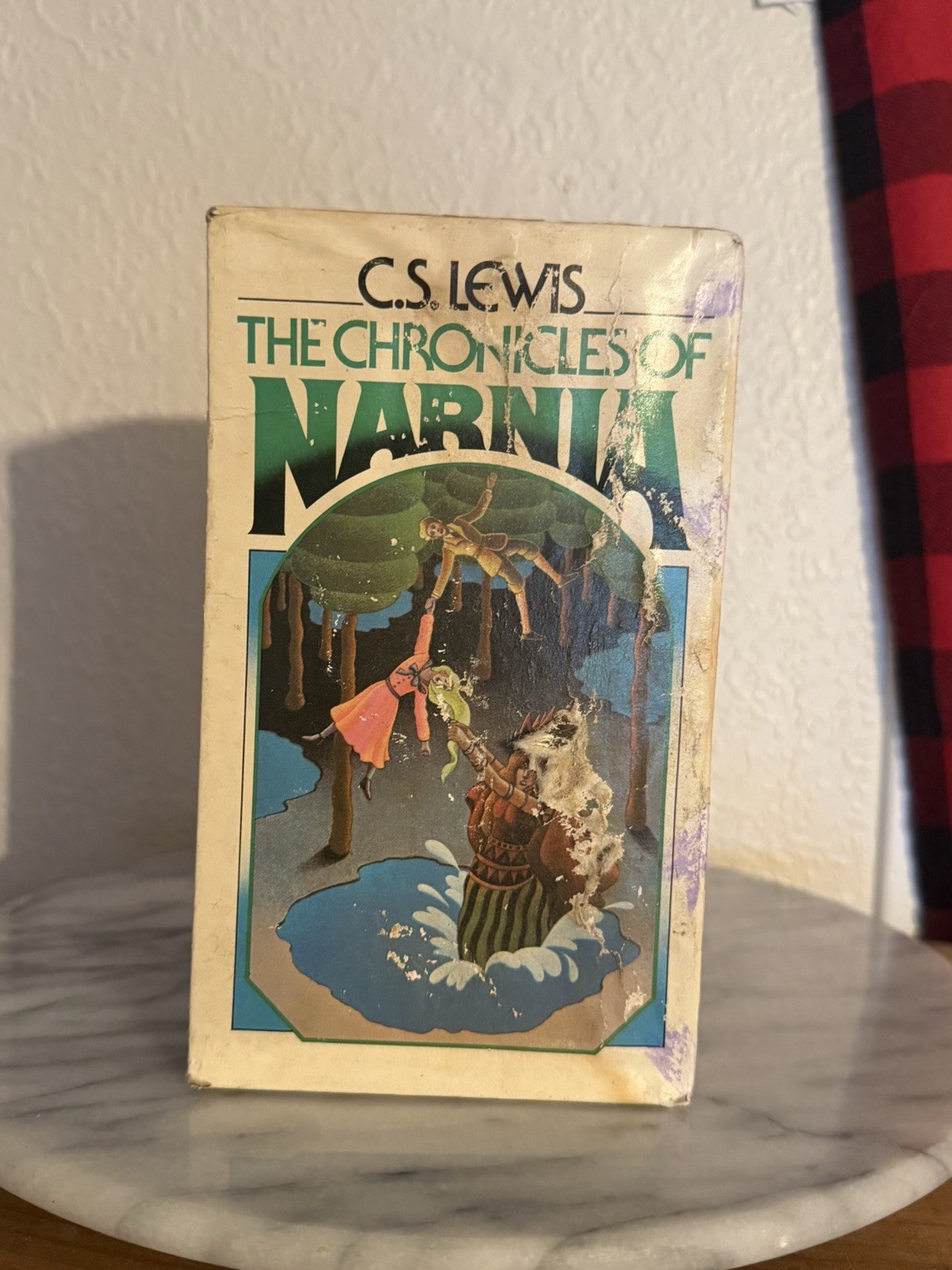 The Chronicles Of Narnia Box Set 1970 First Collier Books Edition C.S. Lewis