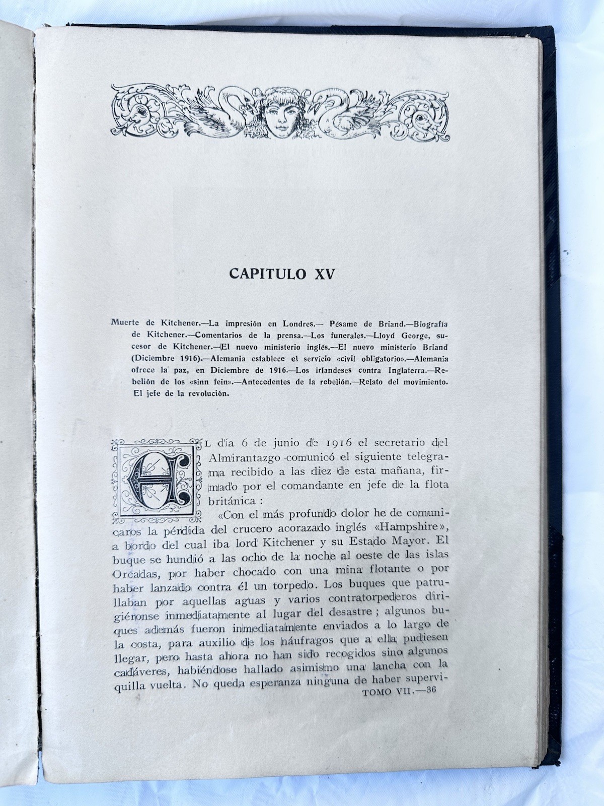 La Guerra Europea (1914-1918) Antique Book Gonzalo Calvo