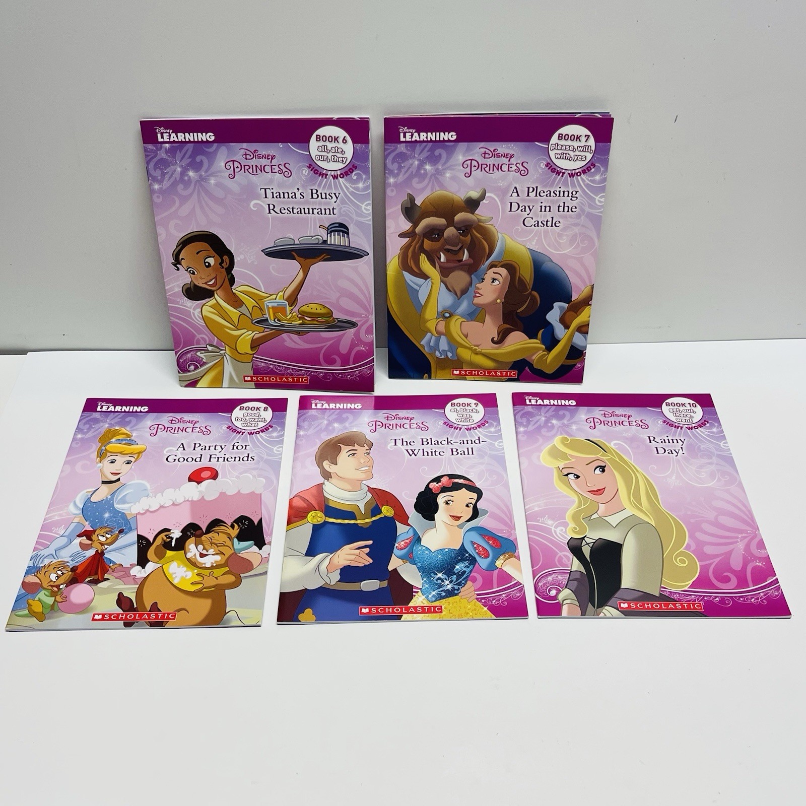 Disney Learning – Disney Princess – Phonics and Sight Words Collection Books