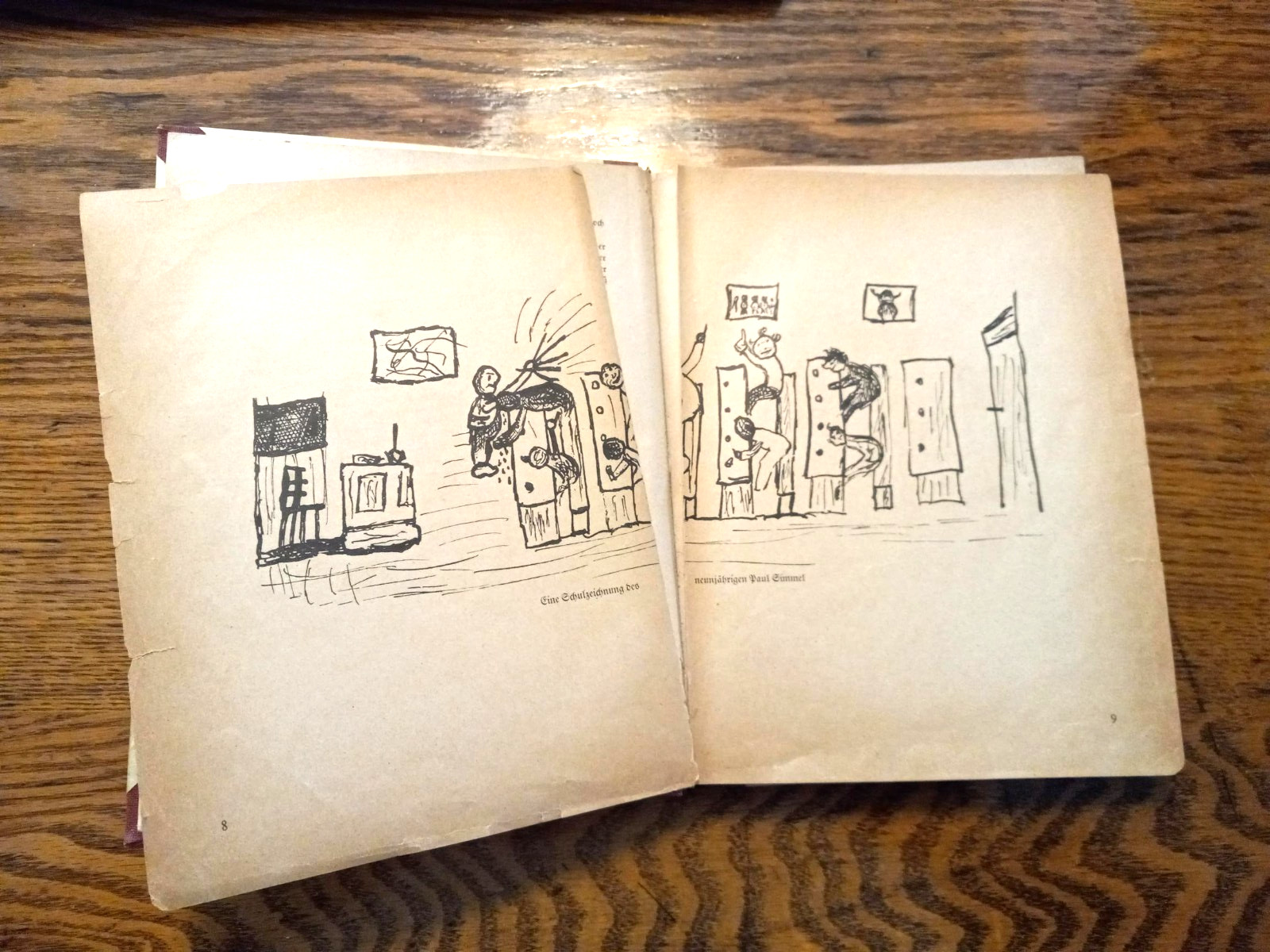Paul Simmel Cartoon Book in German 1930’s 174 pages