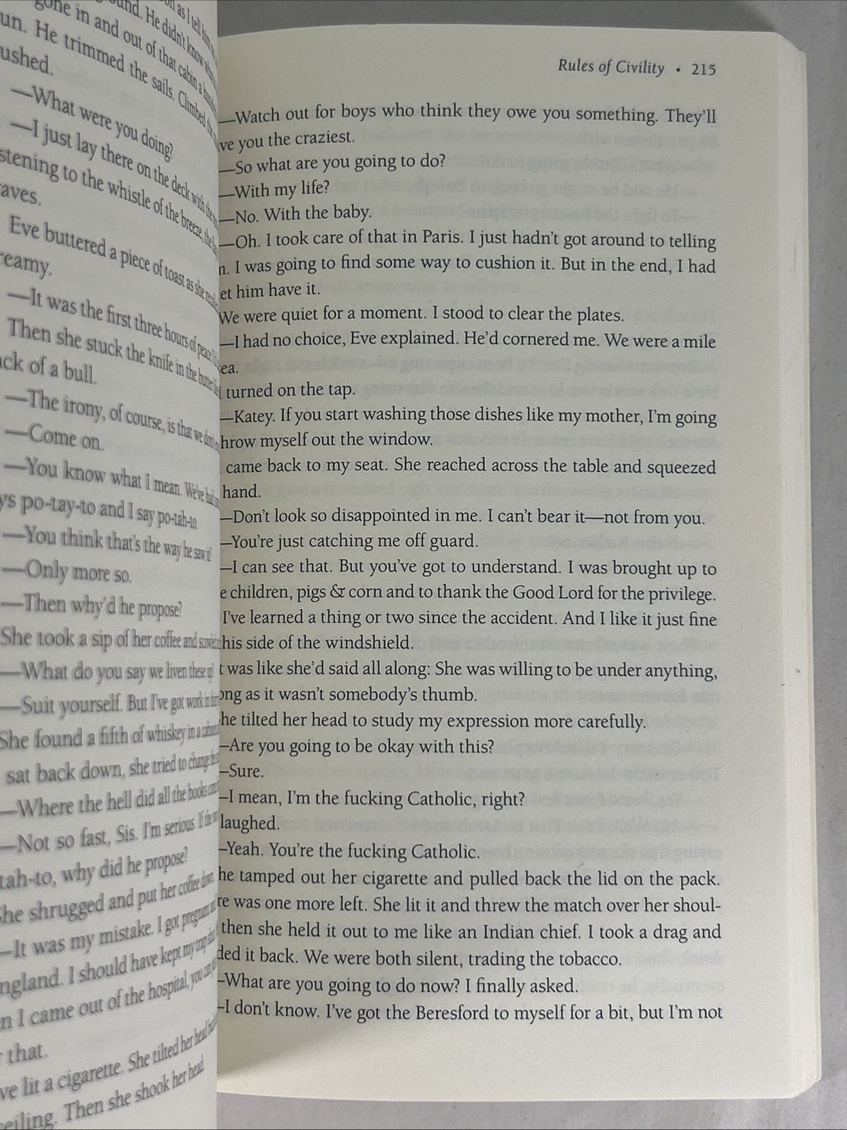 Rules Of Civility A Novel – Amor Towles