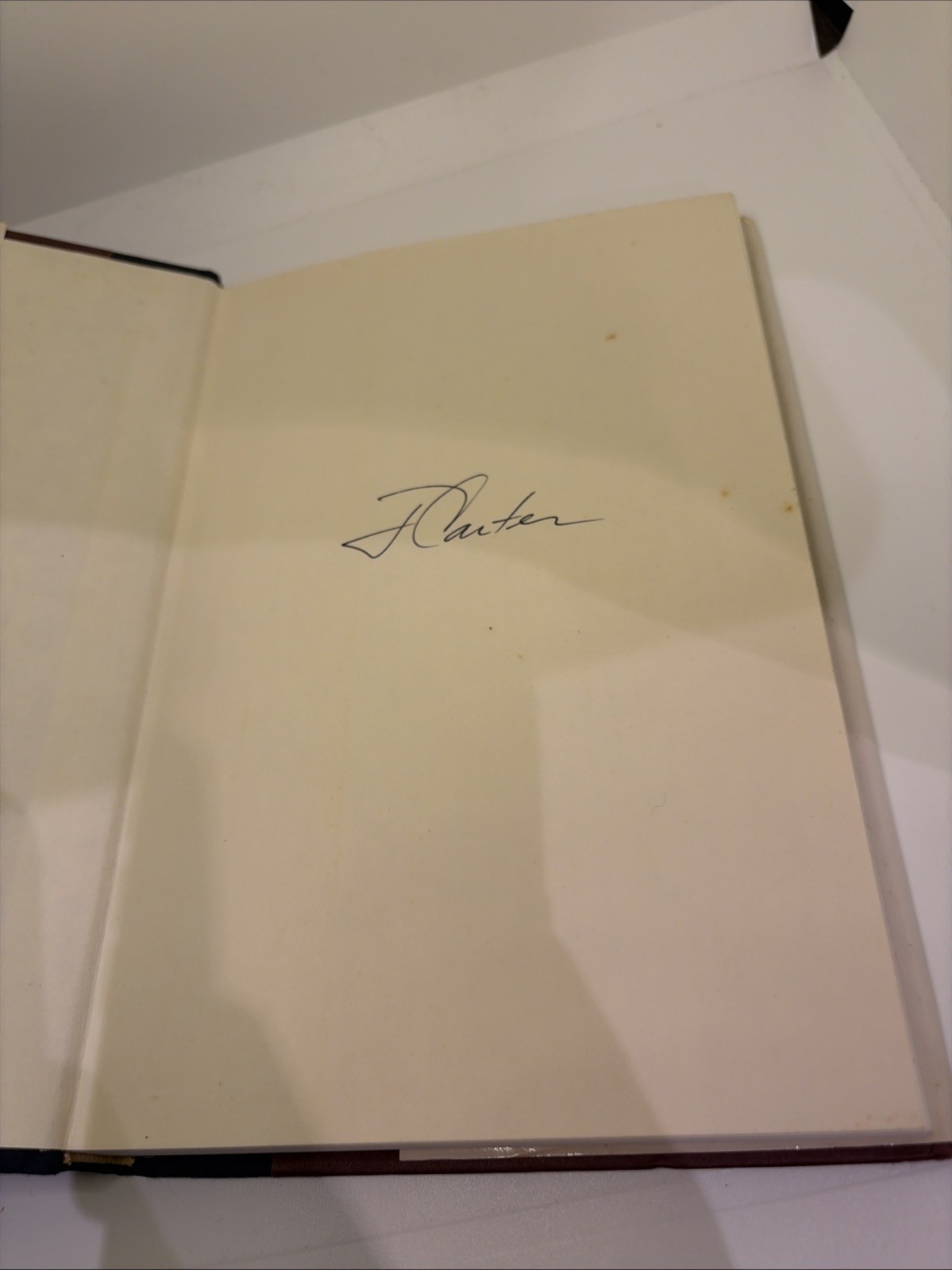 1987 Jimmy Carter &Rosalynn Carter „Everything to Gain“ Jimmy Carter Signed Book