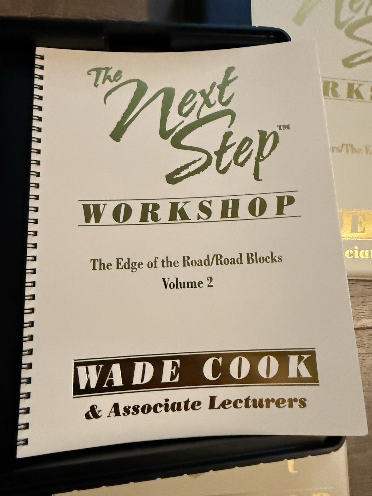 The Next Step Wall Street Investing Workshop 5 VHS Tapes Workbooks By Wade Cook