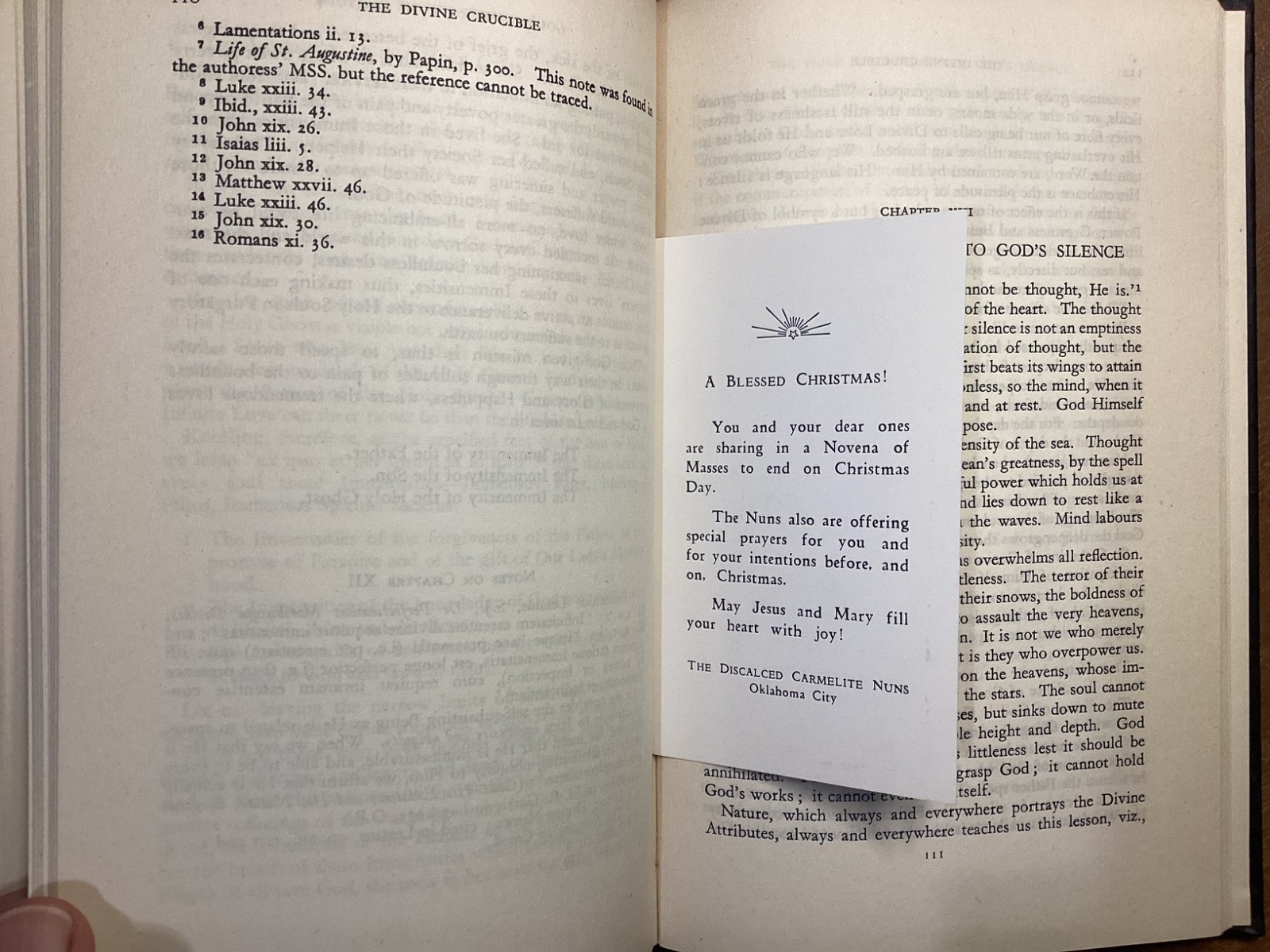 The Divine Crucible of Purgatory 1948 Mother Mary St Austin Burns Oates