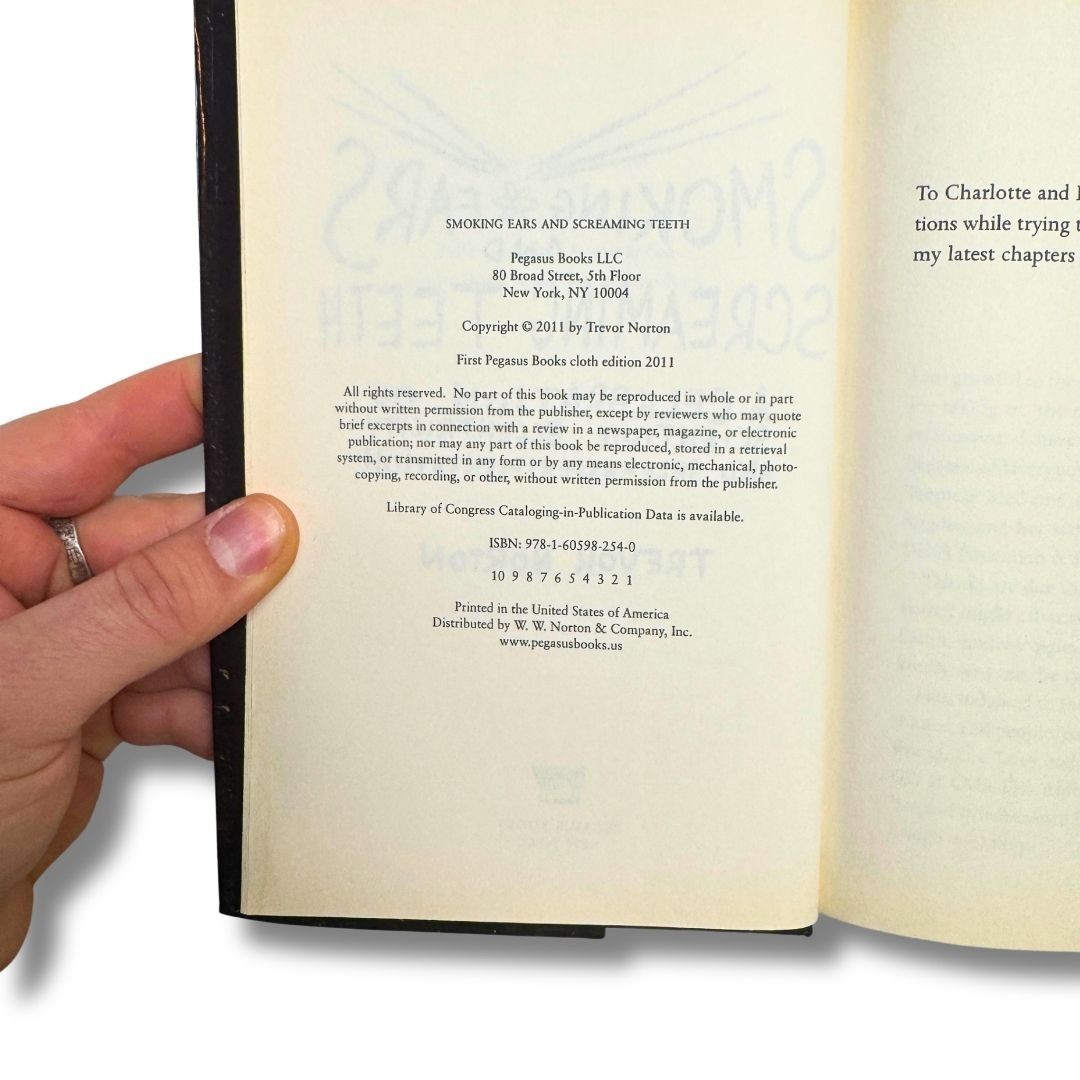 Smoking Ears and Screaming Teeth HC 1st Ed Science Stories Collection