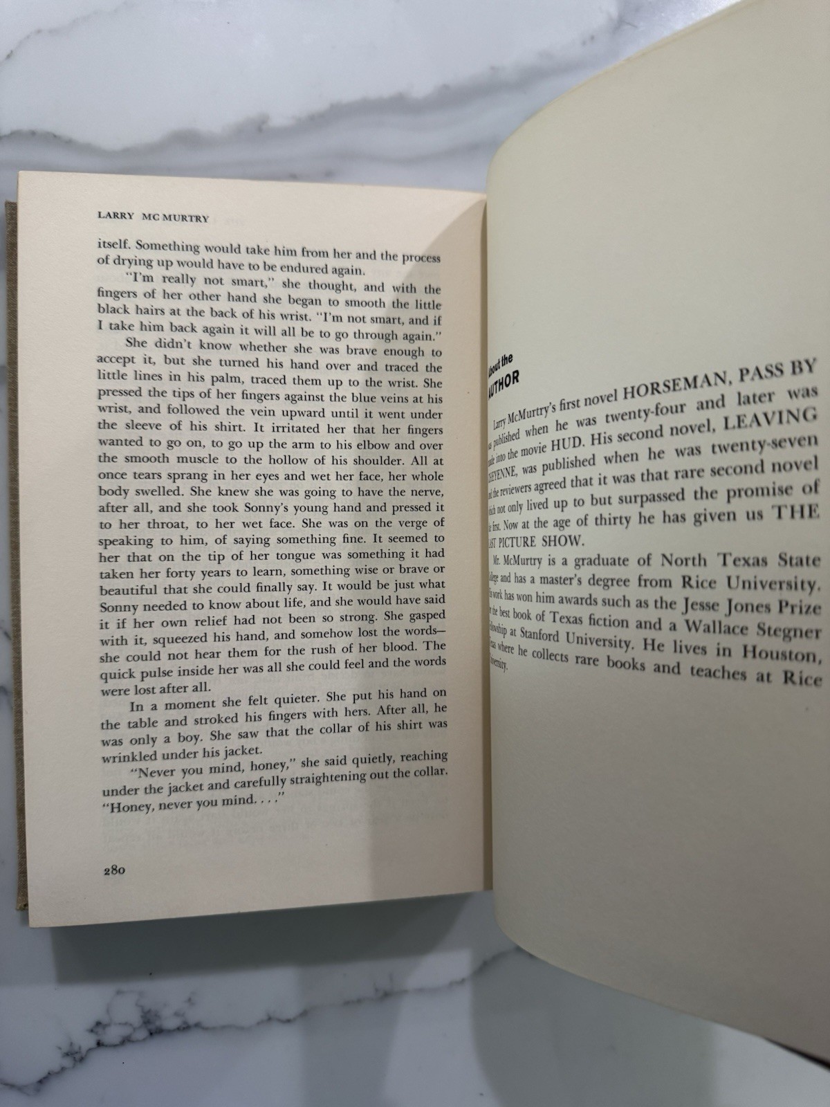 The Last Picture Show by Larry McMurtry (HC, 1st Edition, 1st Printing, 1966)