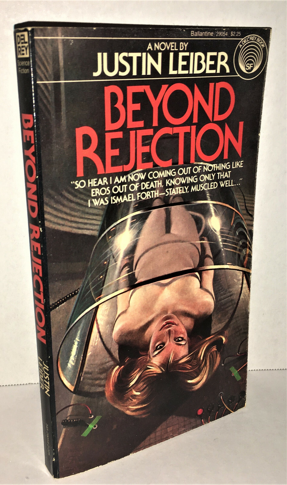 BEYOND REJECTION Justin Fritz Leiber Del Rey Paperback Science Fiction Novel 1st