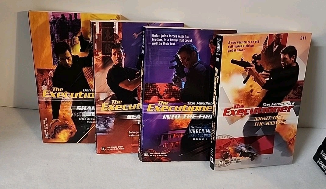 Don Pendleton’s The Executioner Lot of 27 1st Edition Gold Eagle Paperback Books
