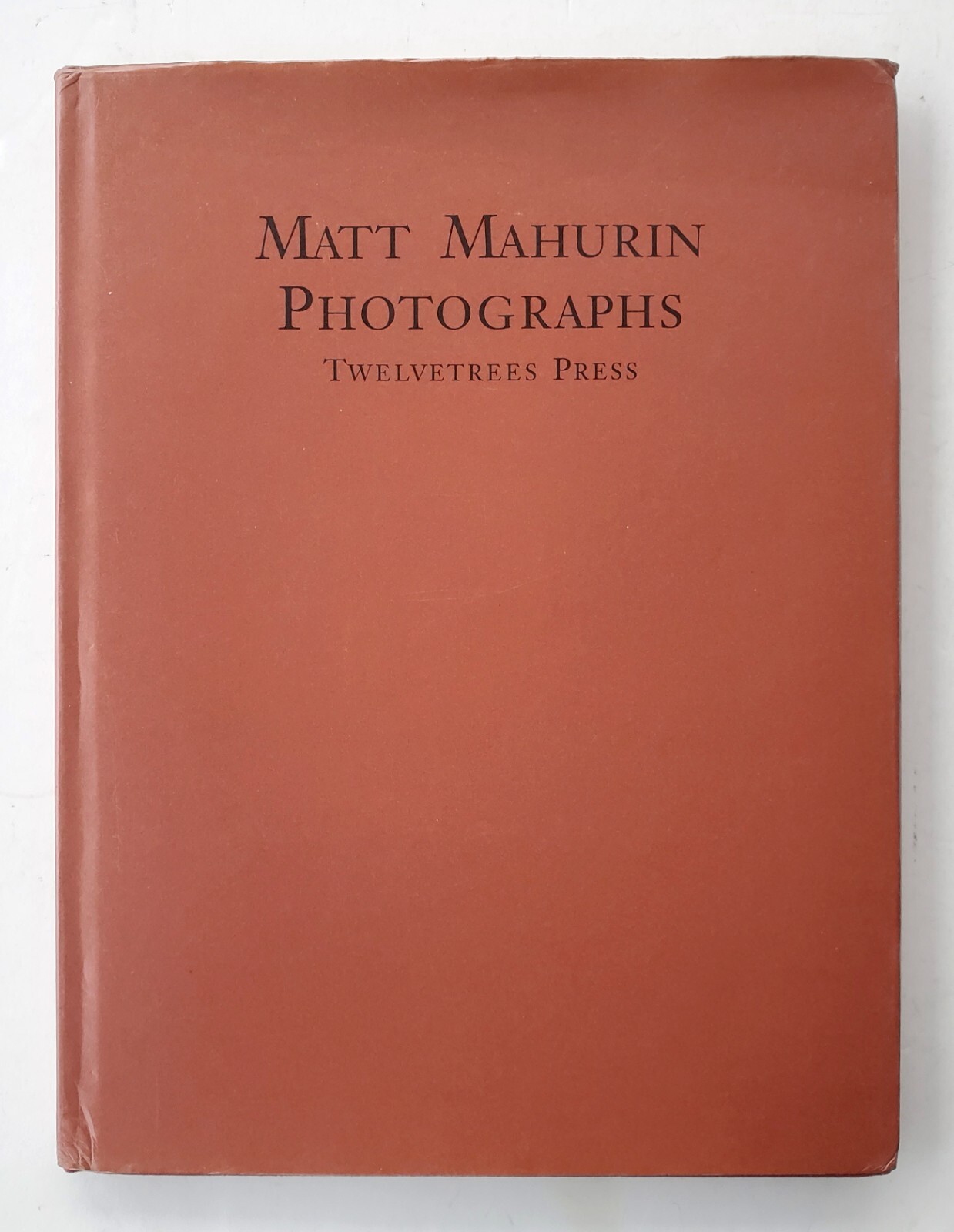 Limited Edition 1989 Matt Mahurin Photo Book – Twelvetrees Press