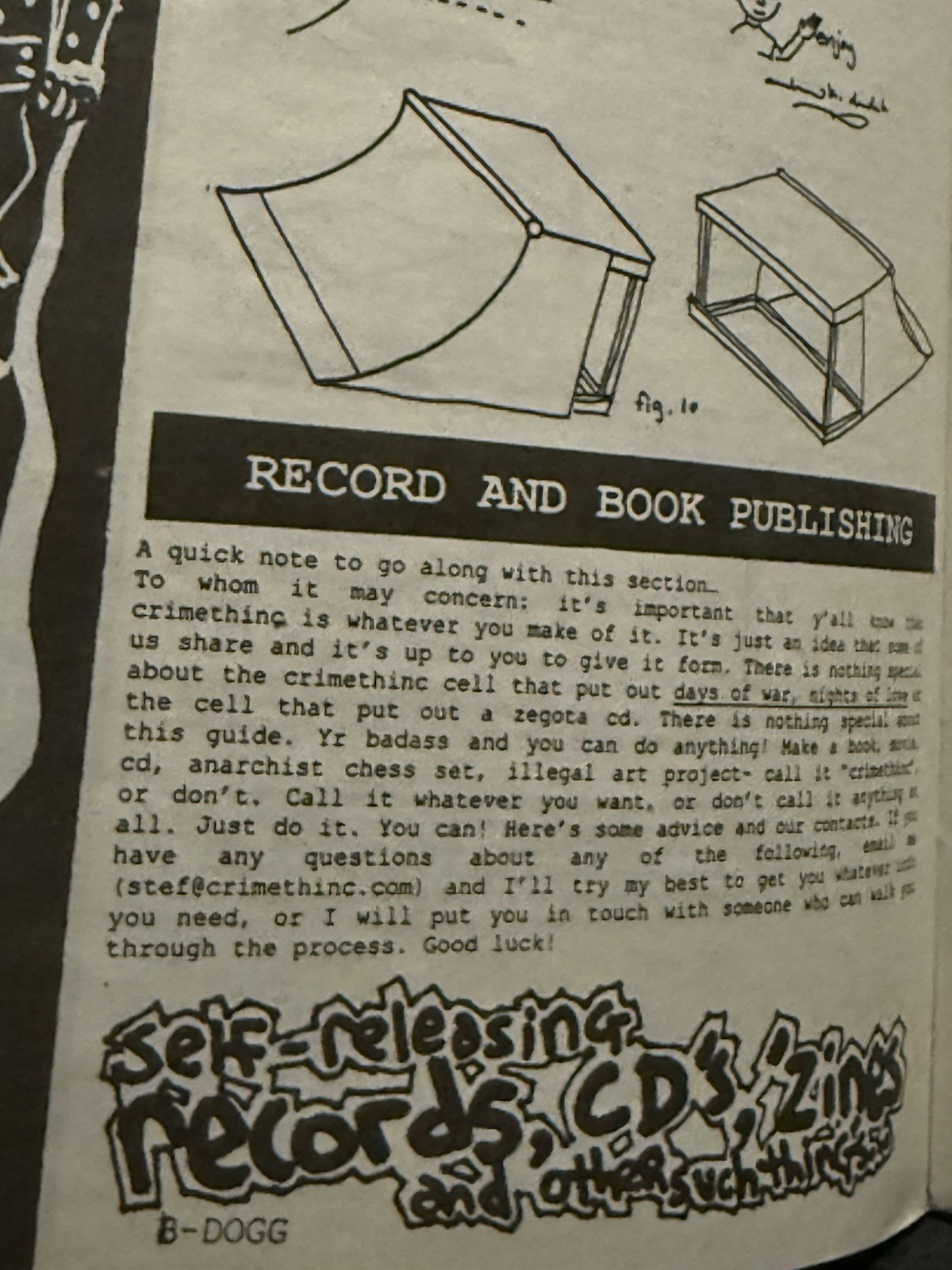 Punk Zine (2002) – D.I.Y. Guide II: Dismantling Capitalism… CrimethInc. 56 pages