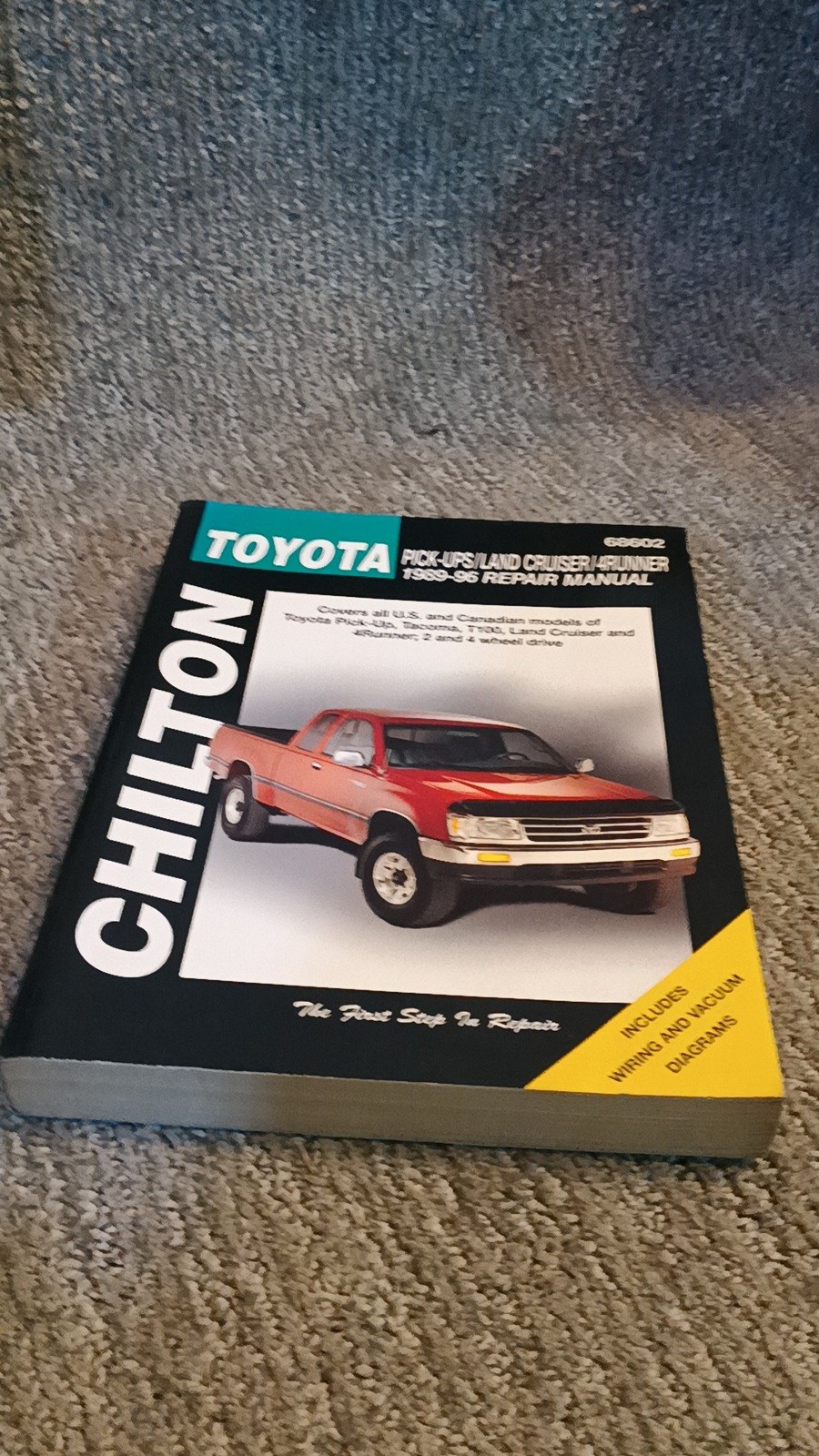 Toyota Pick-Ups/Land Cruiser/4Runner 1989-96 Repair Manual Chilton [Sealed]