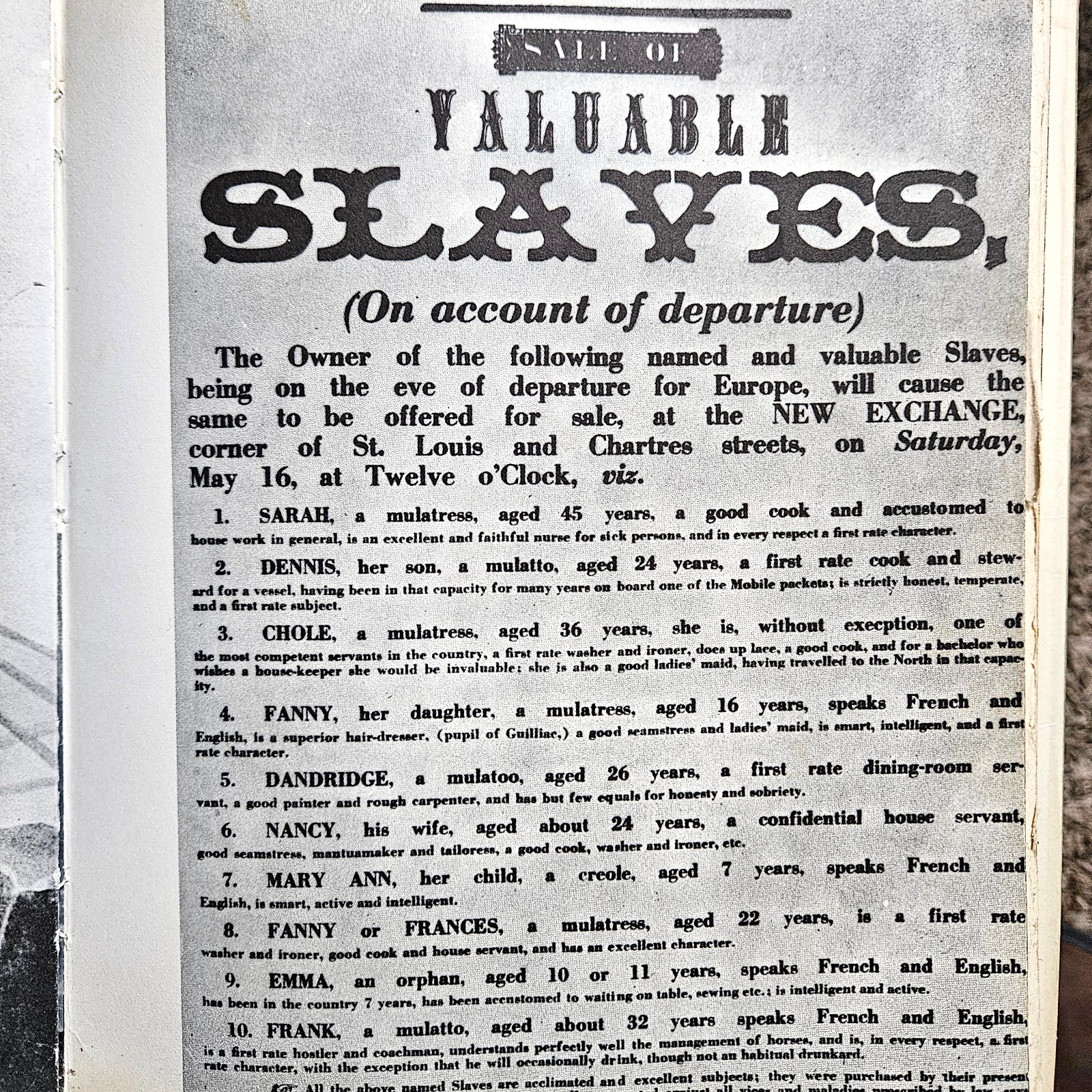 A Pictorial History Of The Slave Trade, From In Africa to Abolition, RARE VTG