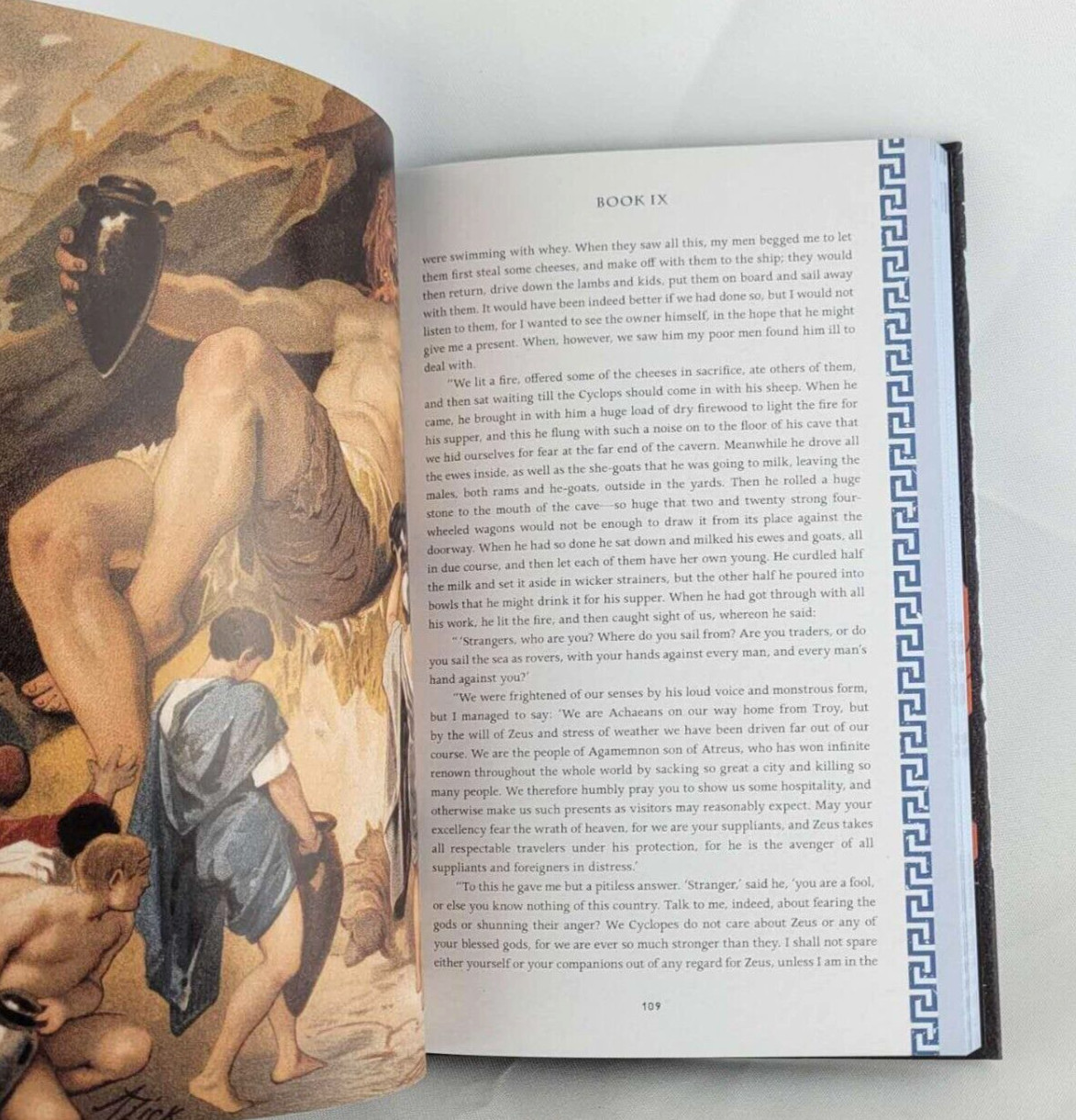 THE ILLUSTRATED ODYSSEY by Homer Deluxe Full-Color Hardcover Edition NEW