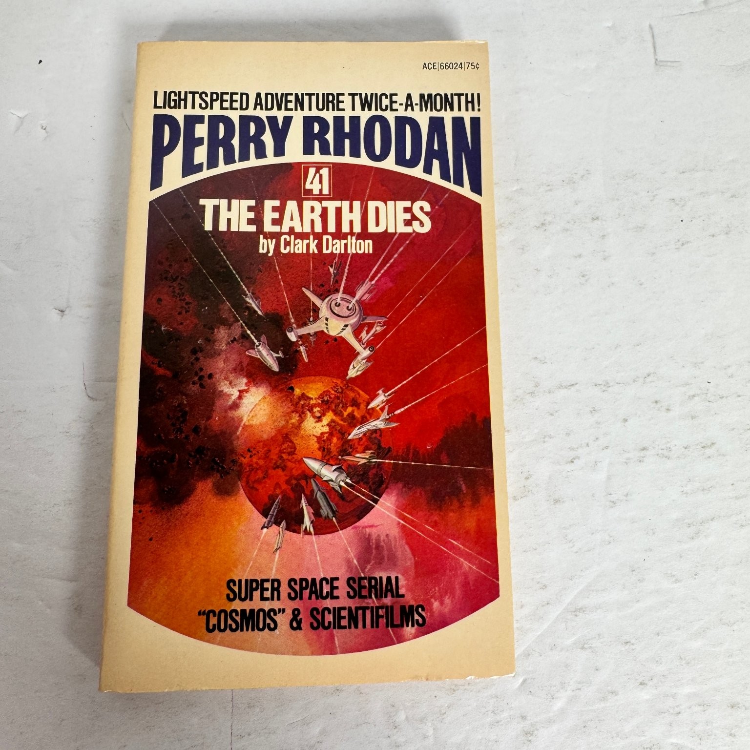 Perry Rhodan Books 40-49 Lot Ace First Printing 1974 Sci-Fi Space Opera Vintage