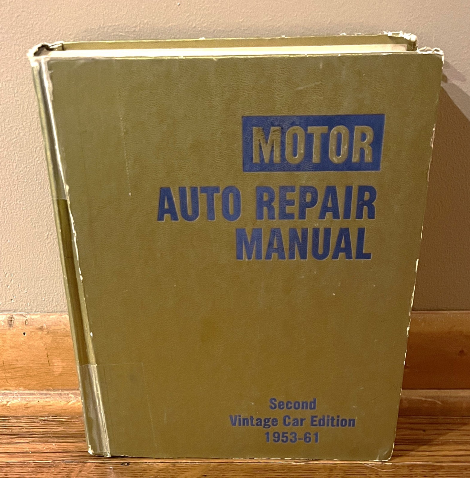 MOTOR AUTO REPAIR MANUAL-Second Vintage Car Edition, 1953-61 Models-VG 1981 HC!
