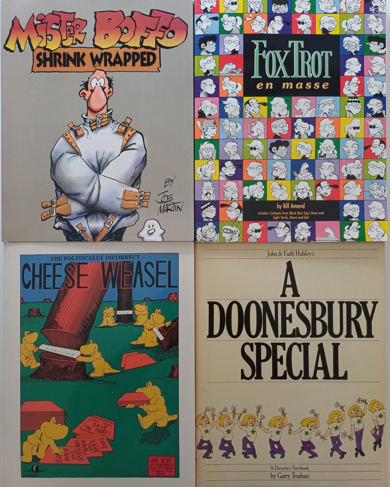 US Comic Strips Cartoons LOT humor Joe Martin Bill Amend Jim Ridings Doonesbury