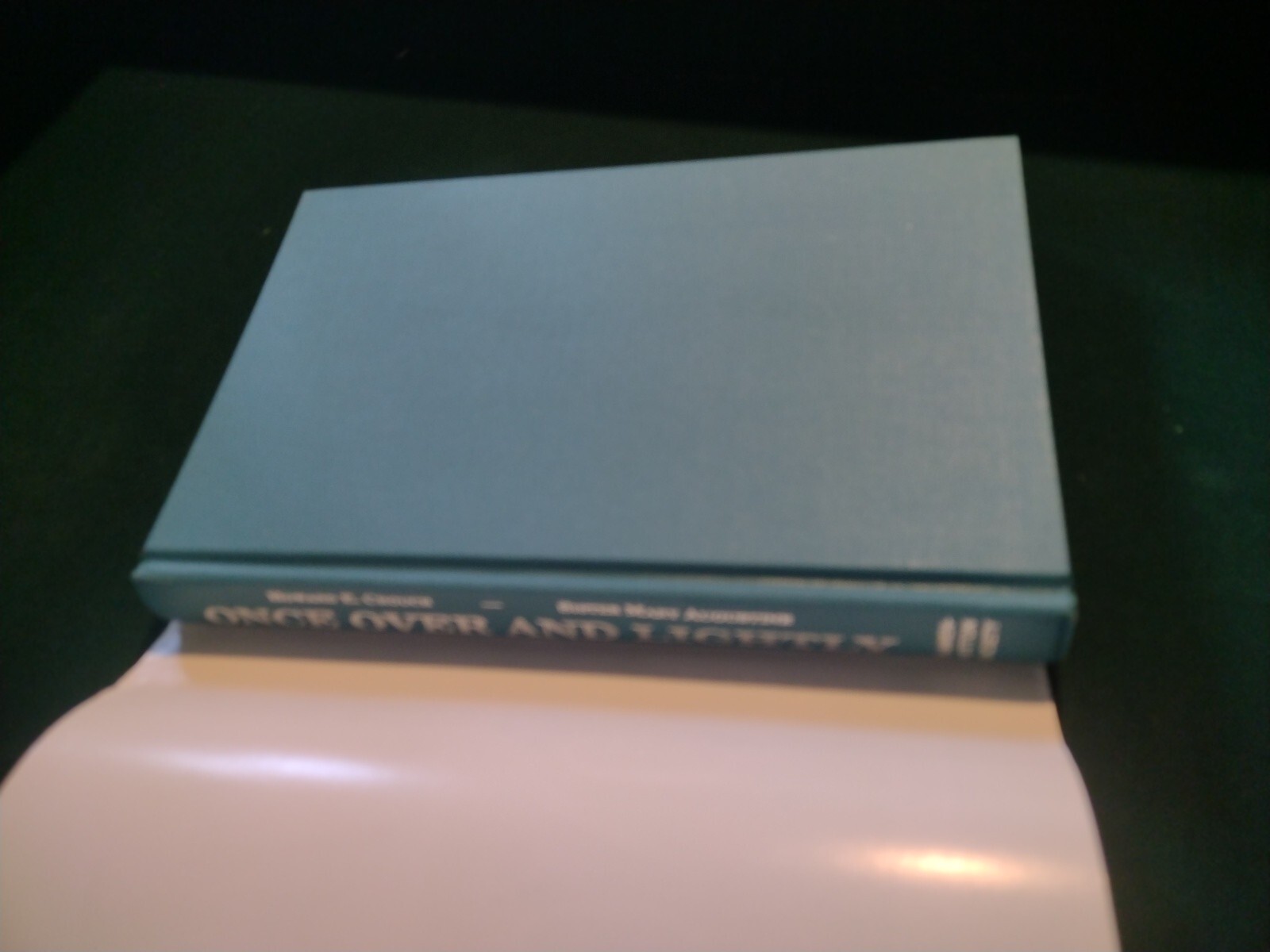 Once Over And Lightly by The Sergeant and the Nun (hardcover 1996) signed