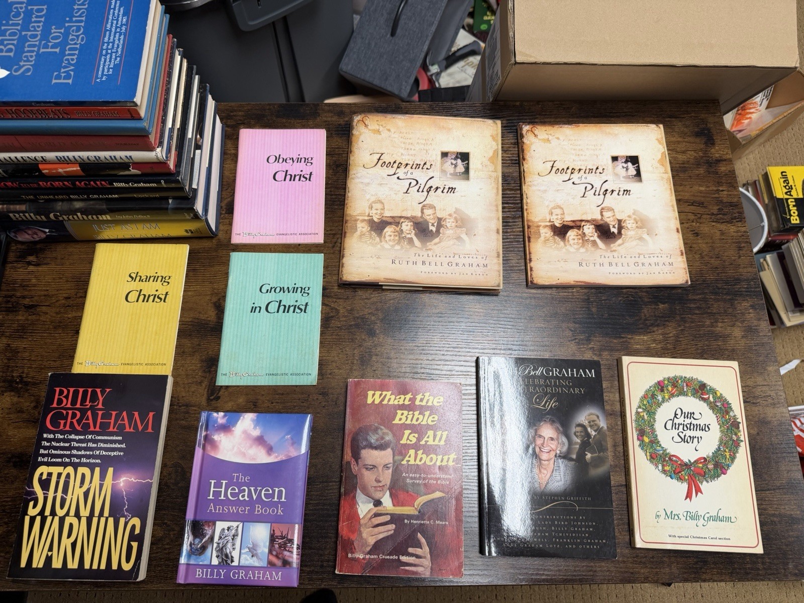 Newer/Vintage Billy & Ruth Graham Book Lot