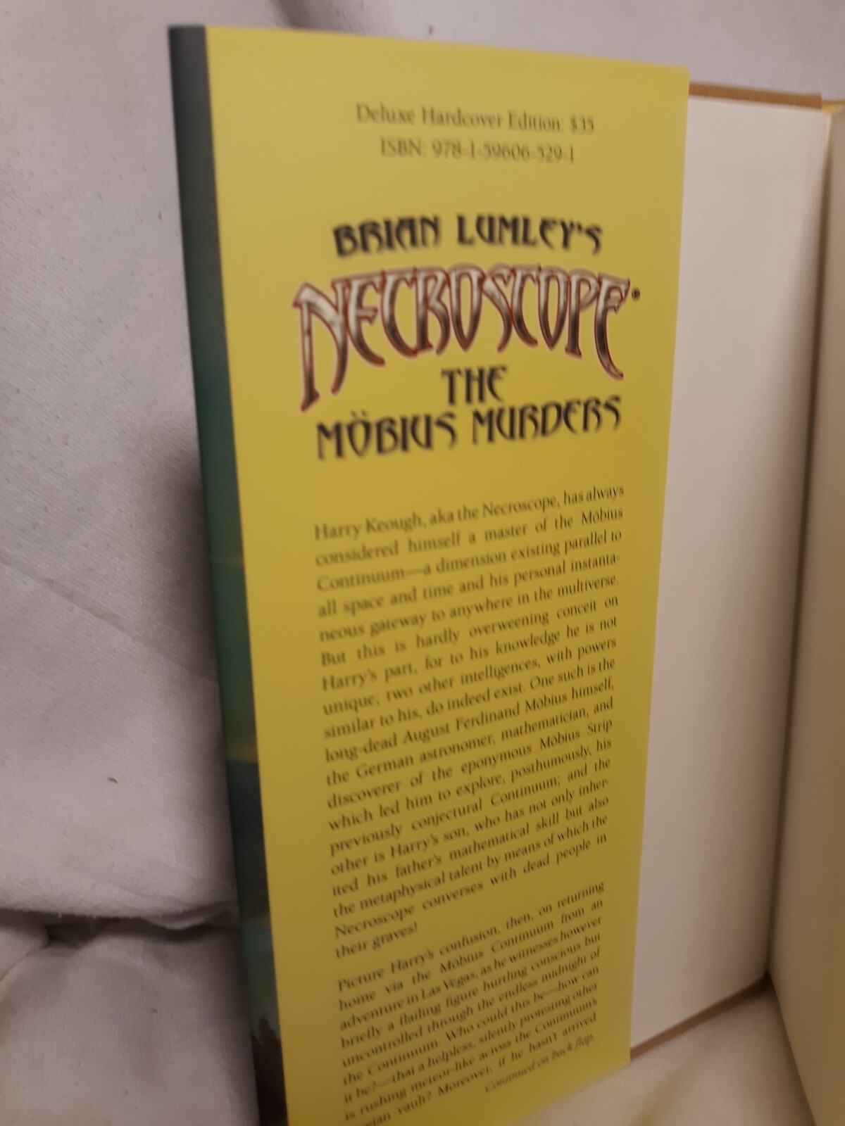 Brian Lumley Necroscope The Mobius Murders Harcover Illustrated By Bob Eggleton
