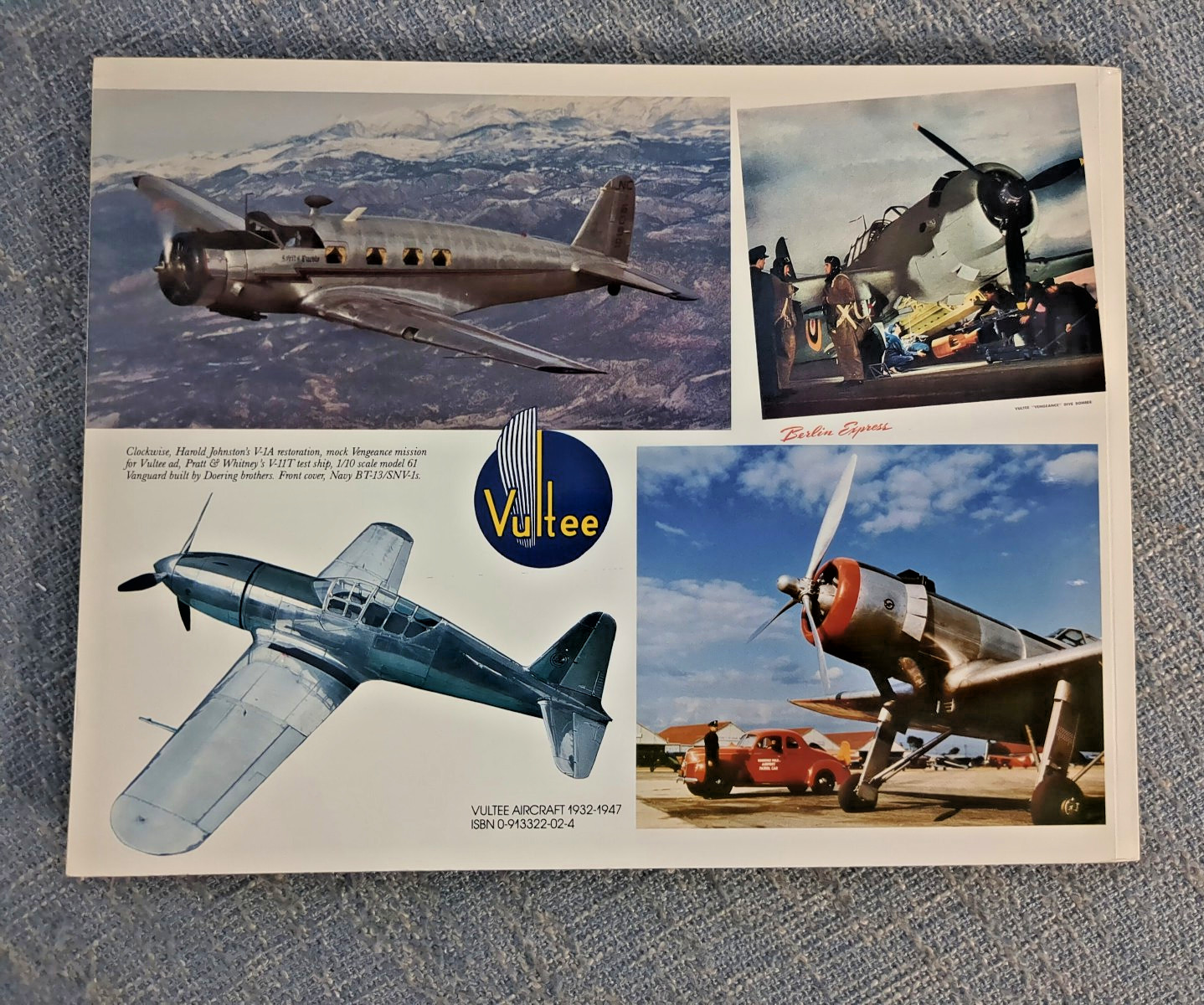 Vultee Aircraft, 1932-1947 by Jonathan Thompson (1993, Trade Paperback)