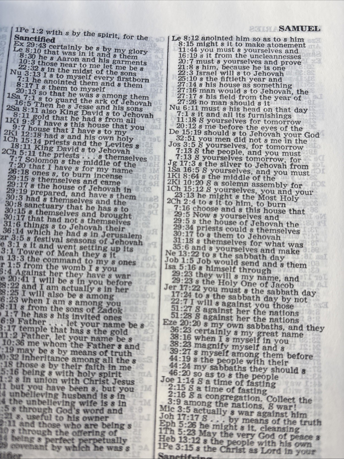 Comprehensive Concordance Of The New World Translation Of The Holy Script., 1st