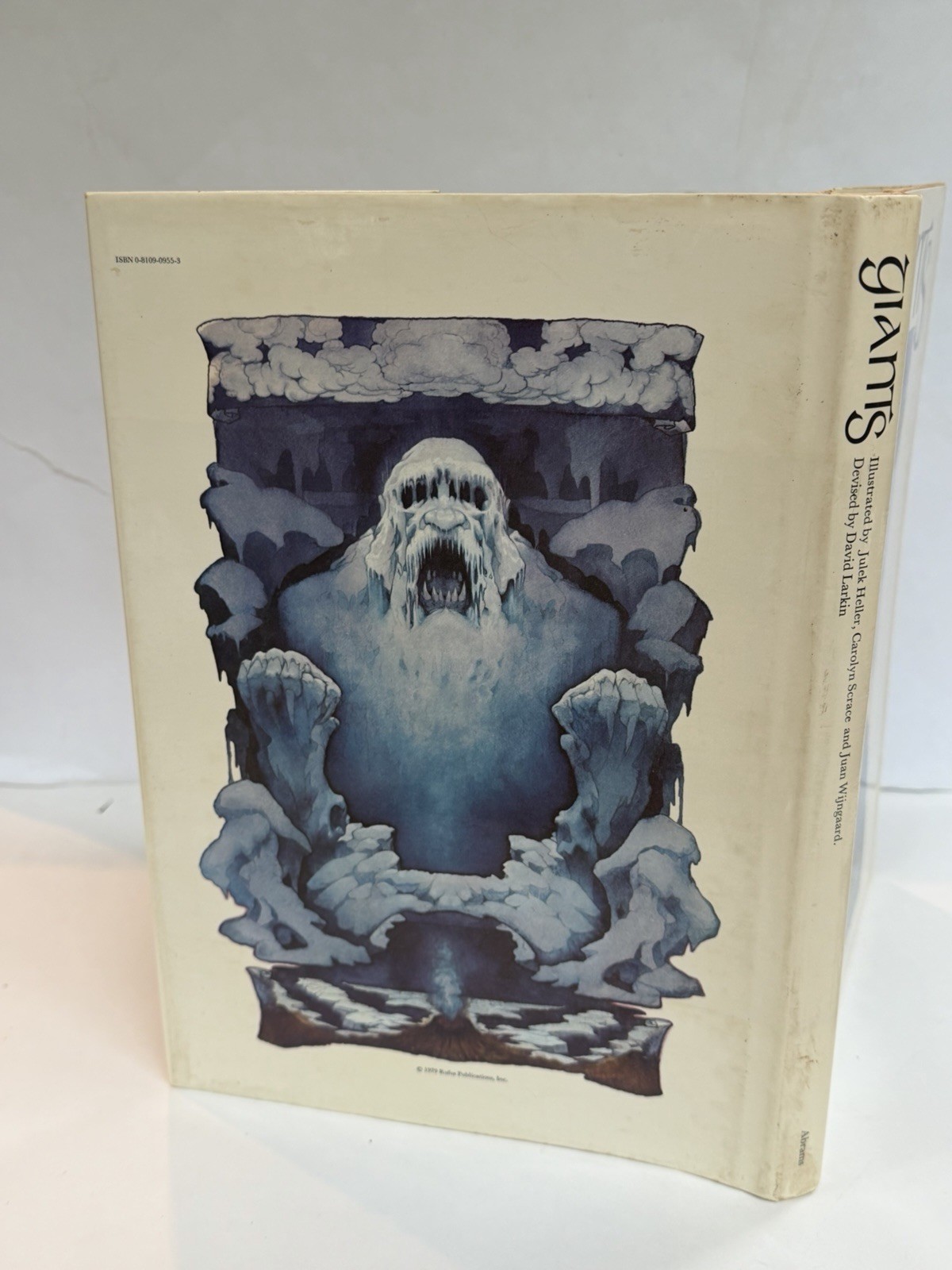 Giants 1979 Illustrated Fantasy Folklore Art Book David Larkin, Julek Heller