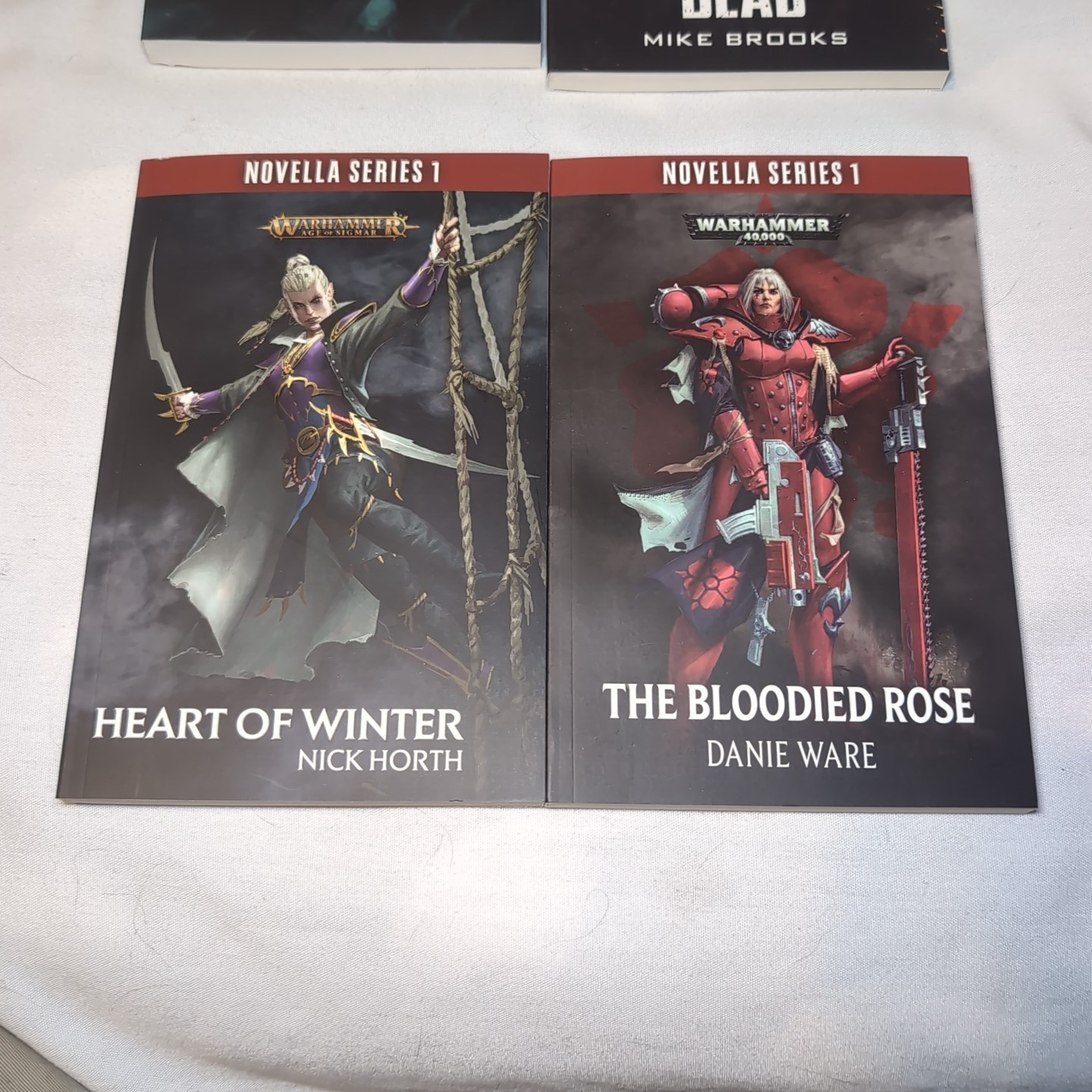 12x Warhammer Books Novels Novella Murder in Marienburg Halloween Ground