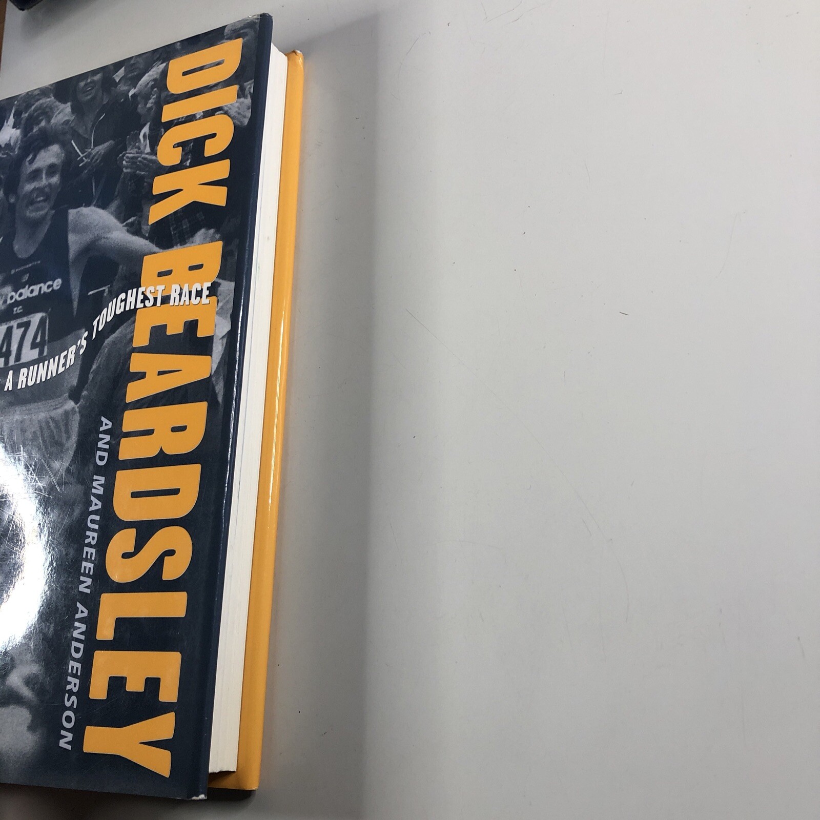 Staying the Course A Runner’s Toughest Race by Dick Beardsley Hardcover Book